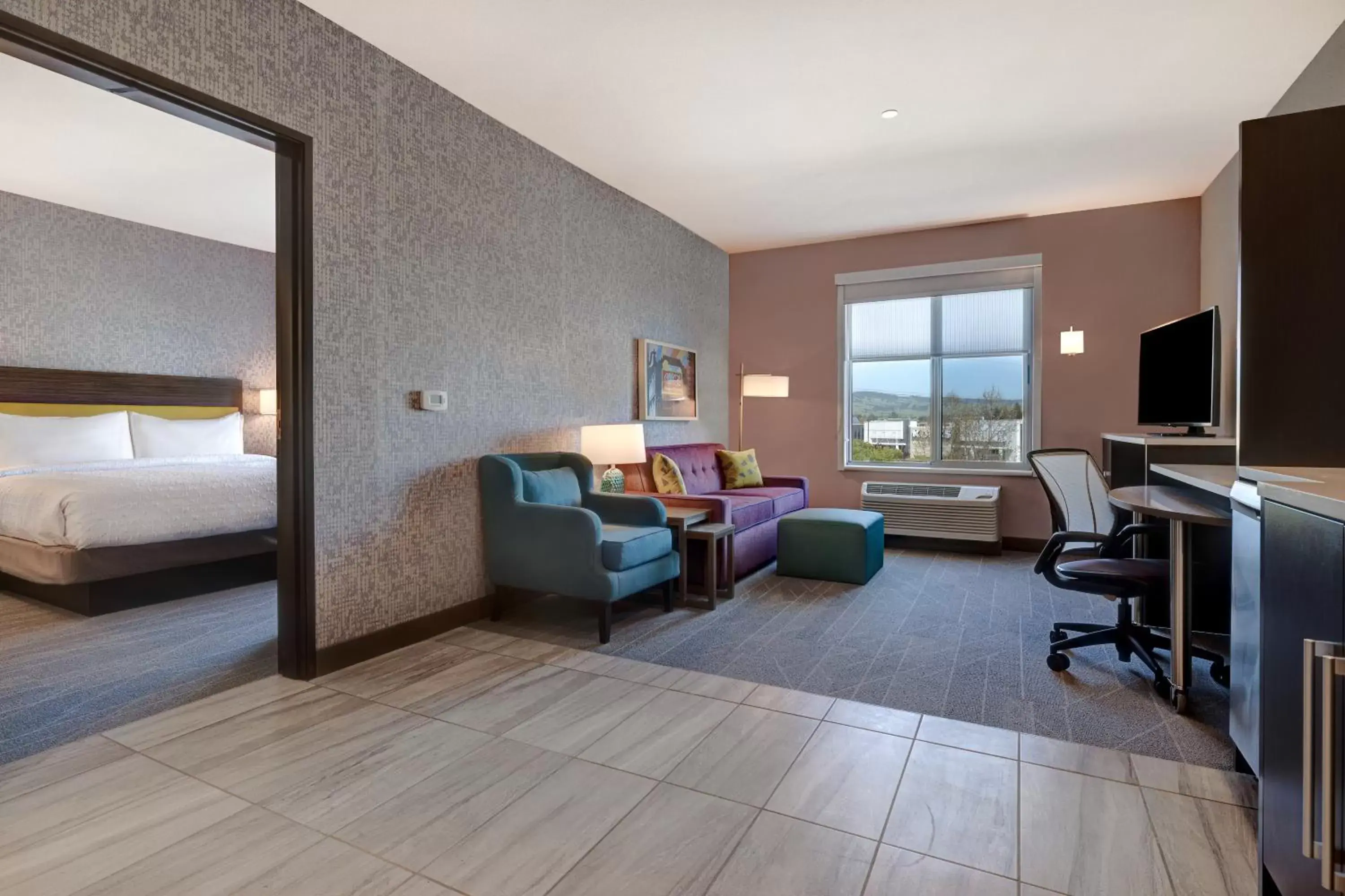 Seating Area in Home2 Suites By Hilton Petaluma