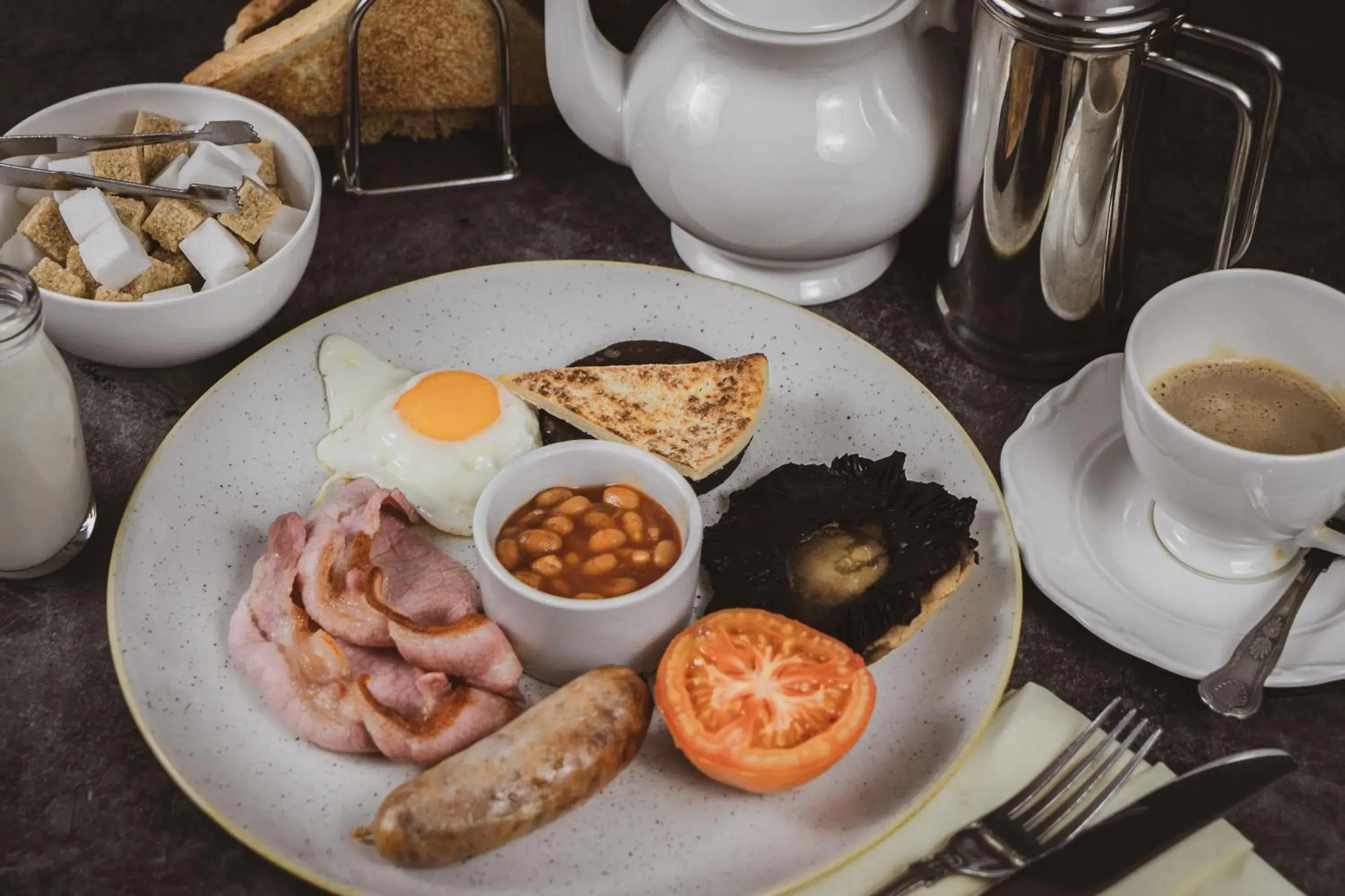 English/Irish breakfast in Merewood Country House Hotel and Restaurant