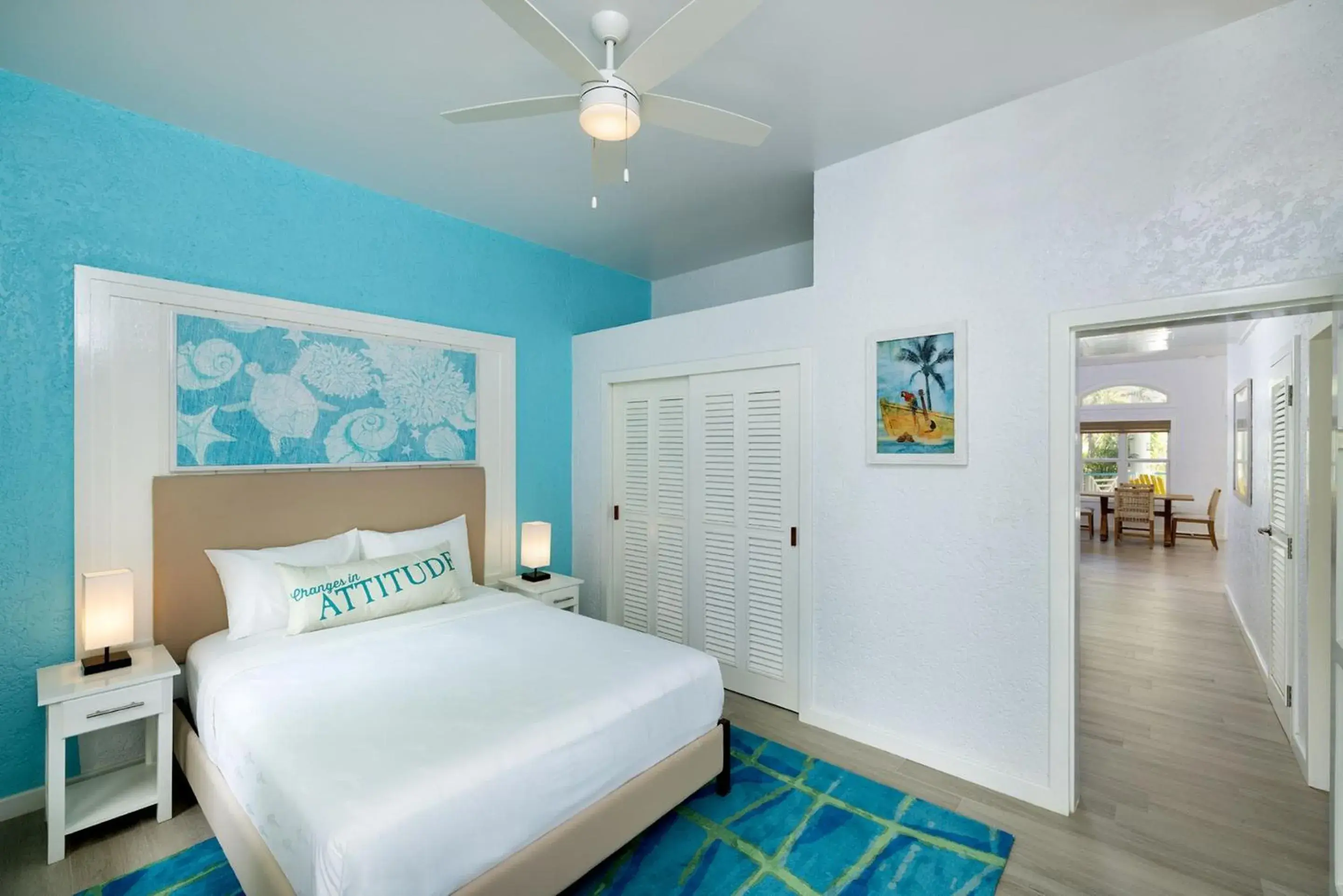 Photo of the whole room, Bed in Margaritaville Beach Resort Ambergris Caye - Belize