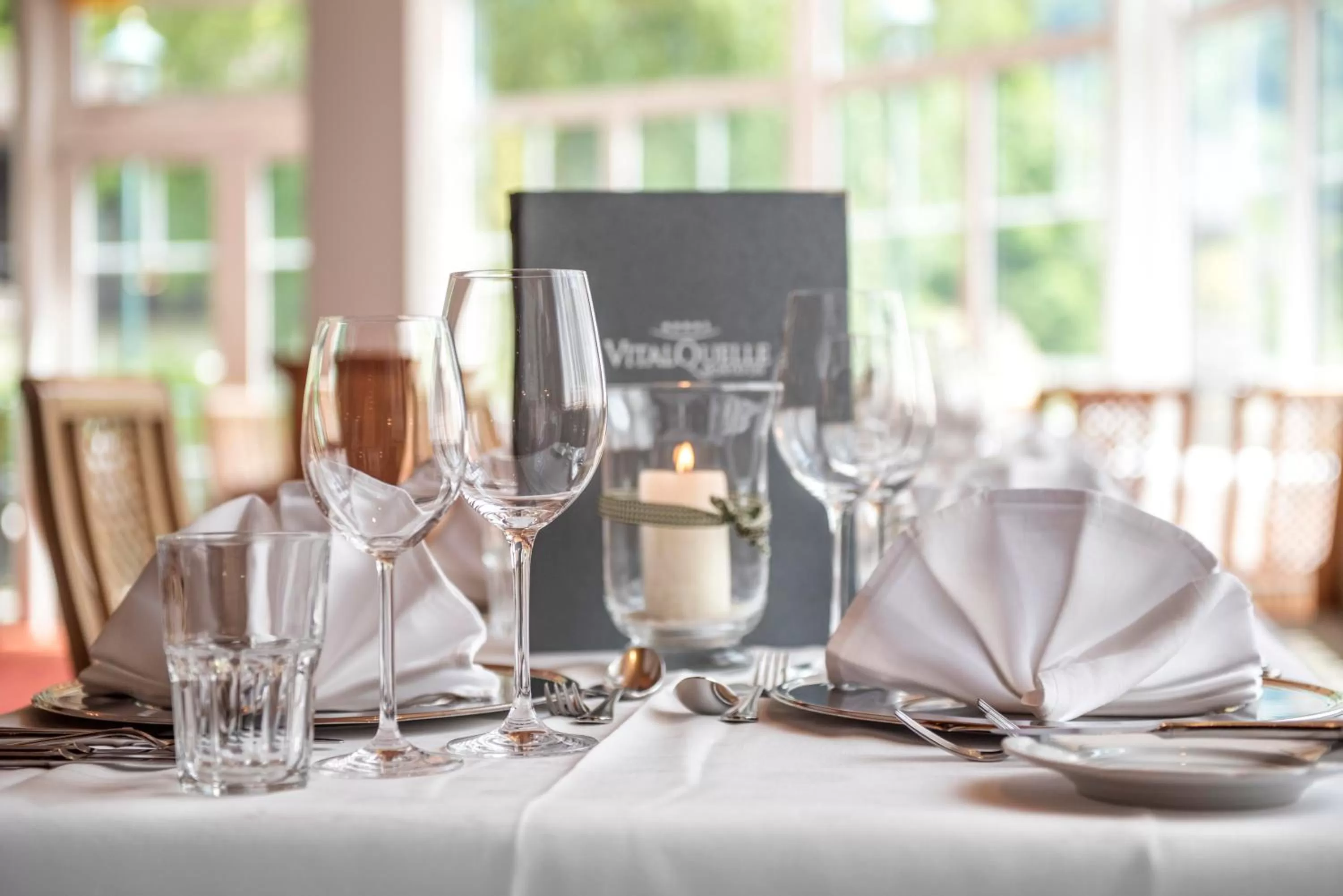 Restaurant/places to eat in Hotel Vitalquelle Montafon