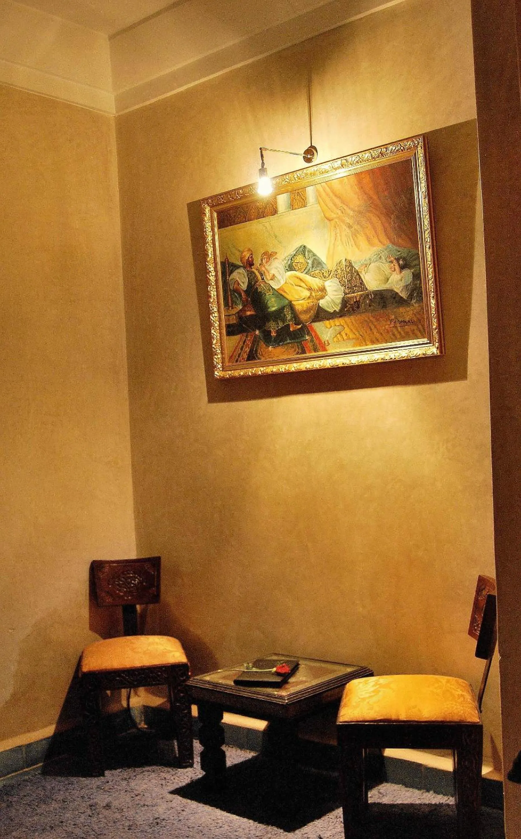 Living room in Riad Mille Et Une Nuits