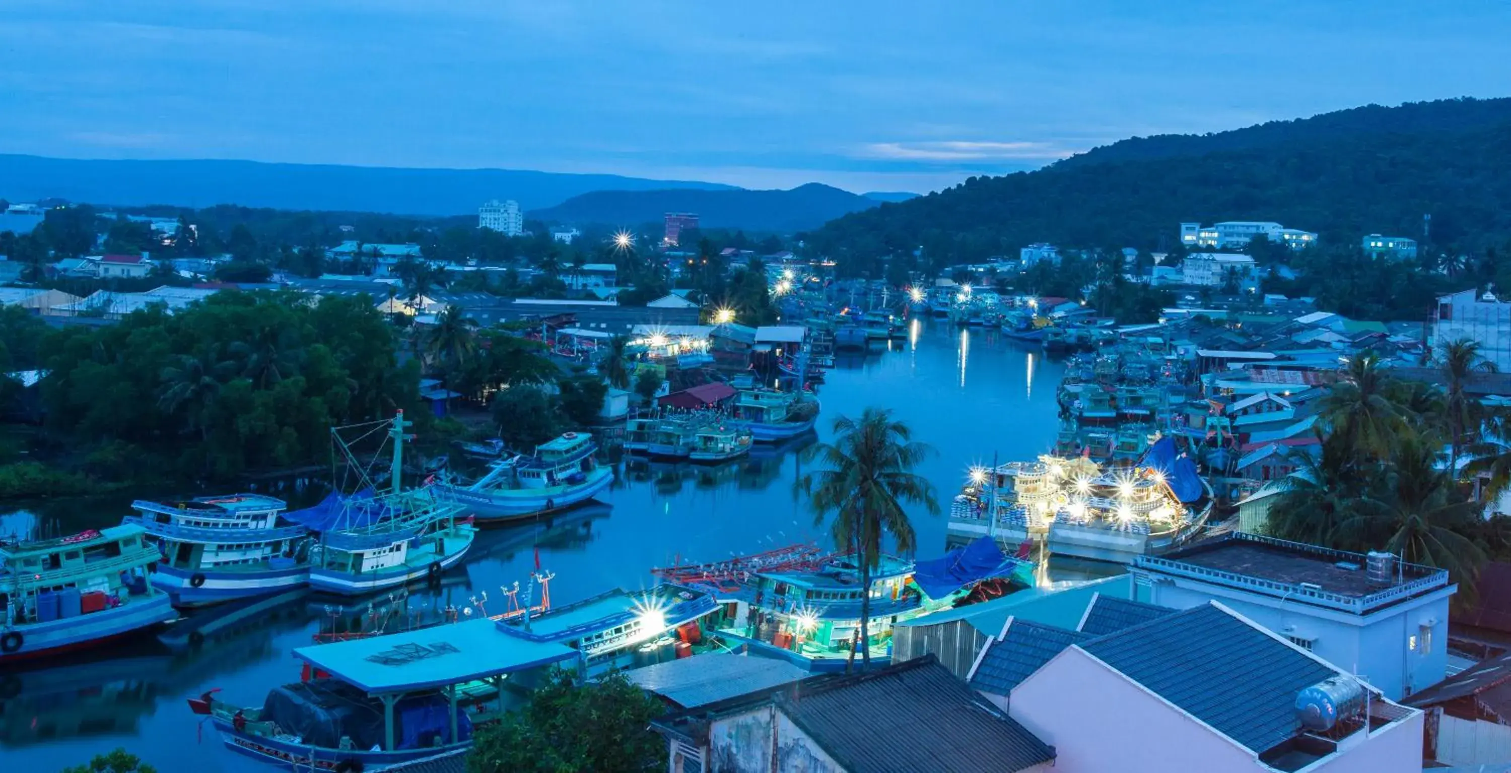 River view, Bird's-eye View in Blue Sky Phu Quoc Hotel