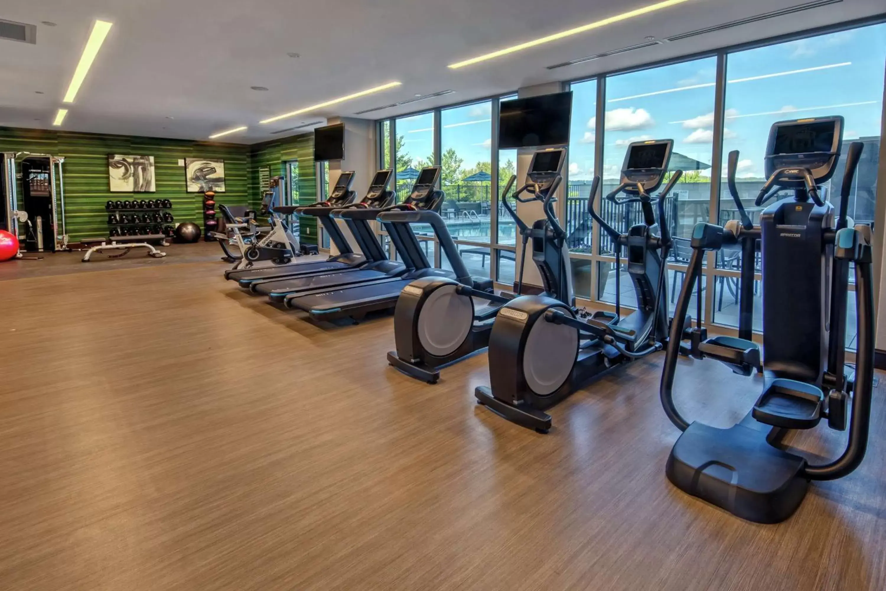 Fitness centre/facilities, Fitness Center/Facilities in Hilton Franklin Cool Springs