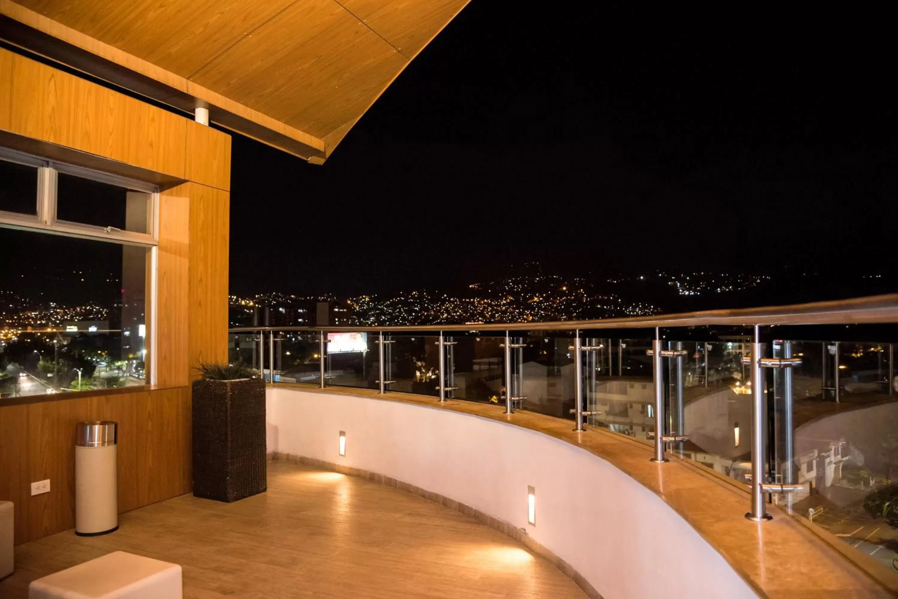 Balcony/Terrace in Hotel Toscana Plaza