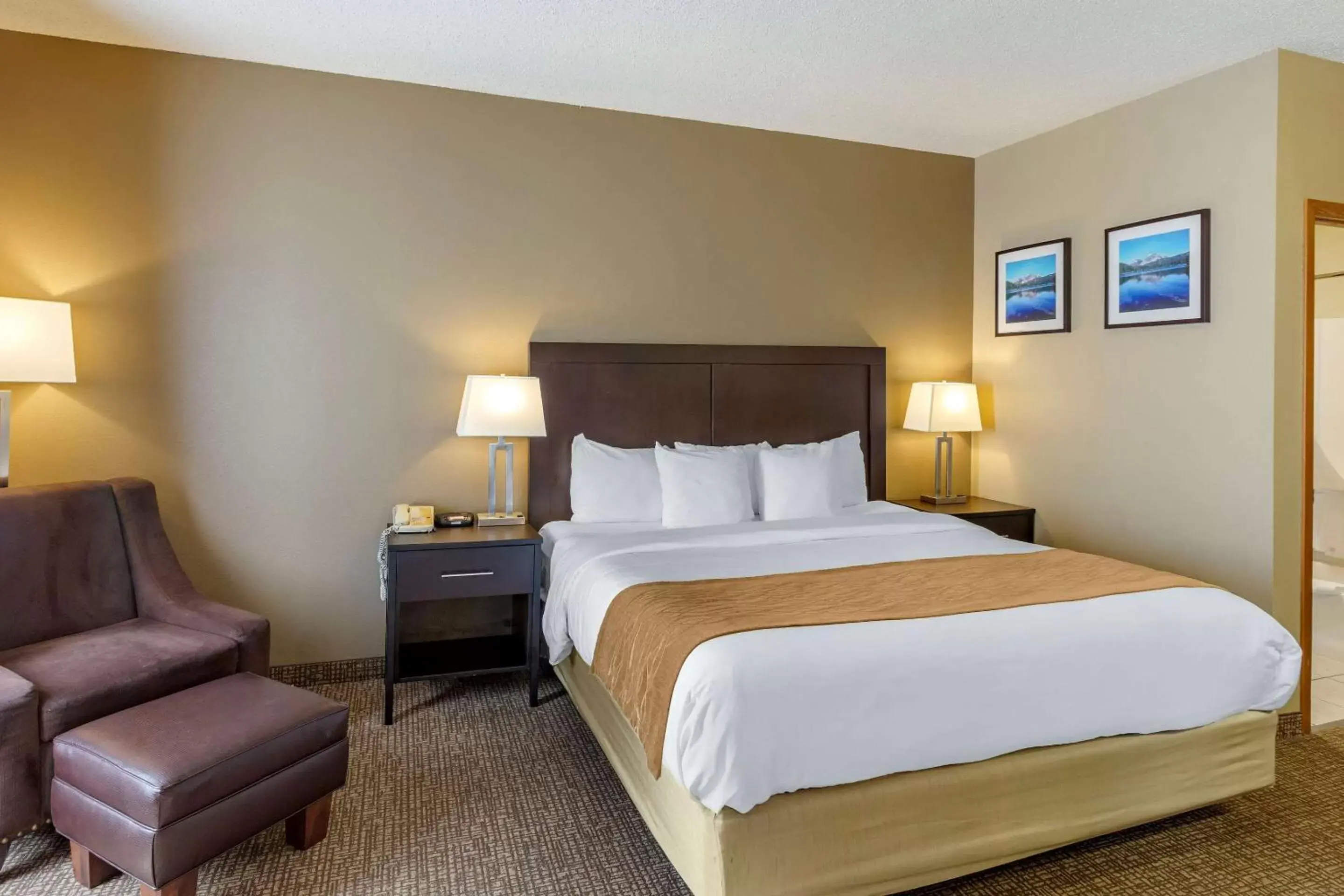 Photo of the whole room, Bed in Comfort Inn Evanston I-80