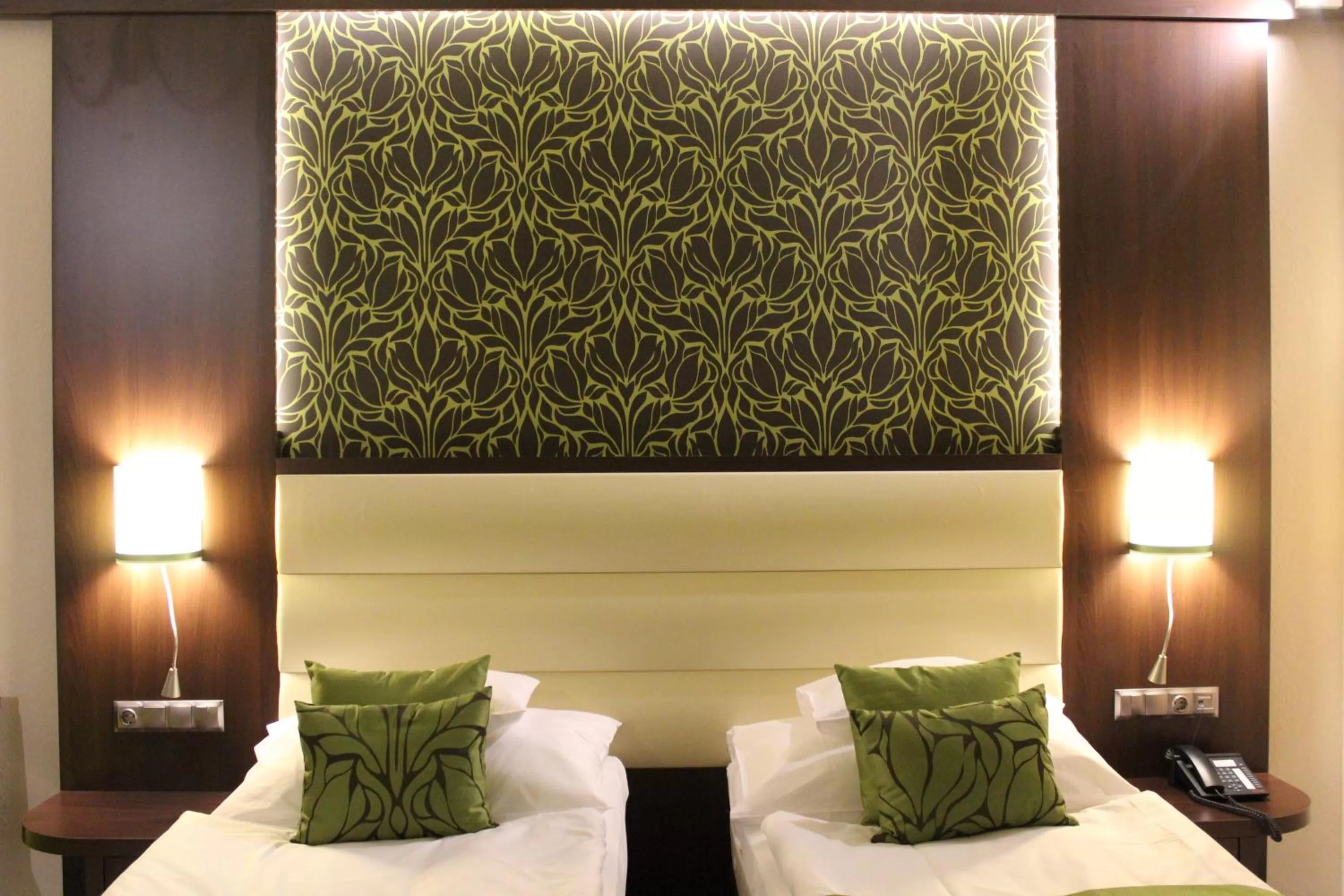 Bedroom, Bed in Hotel Wellamarin