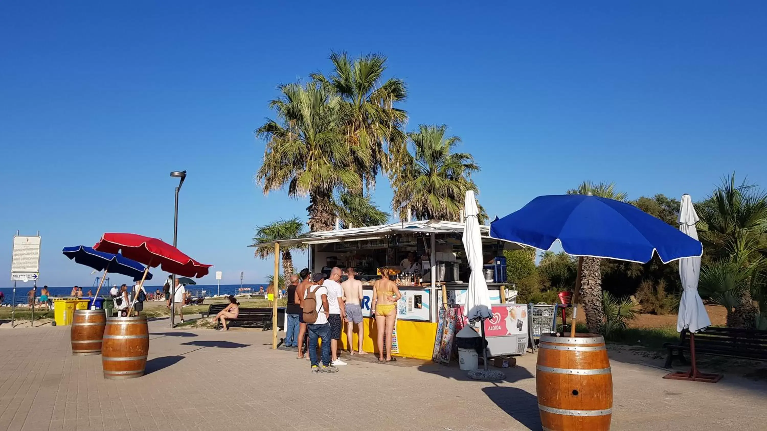 Beach in BeB Bari Napoli