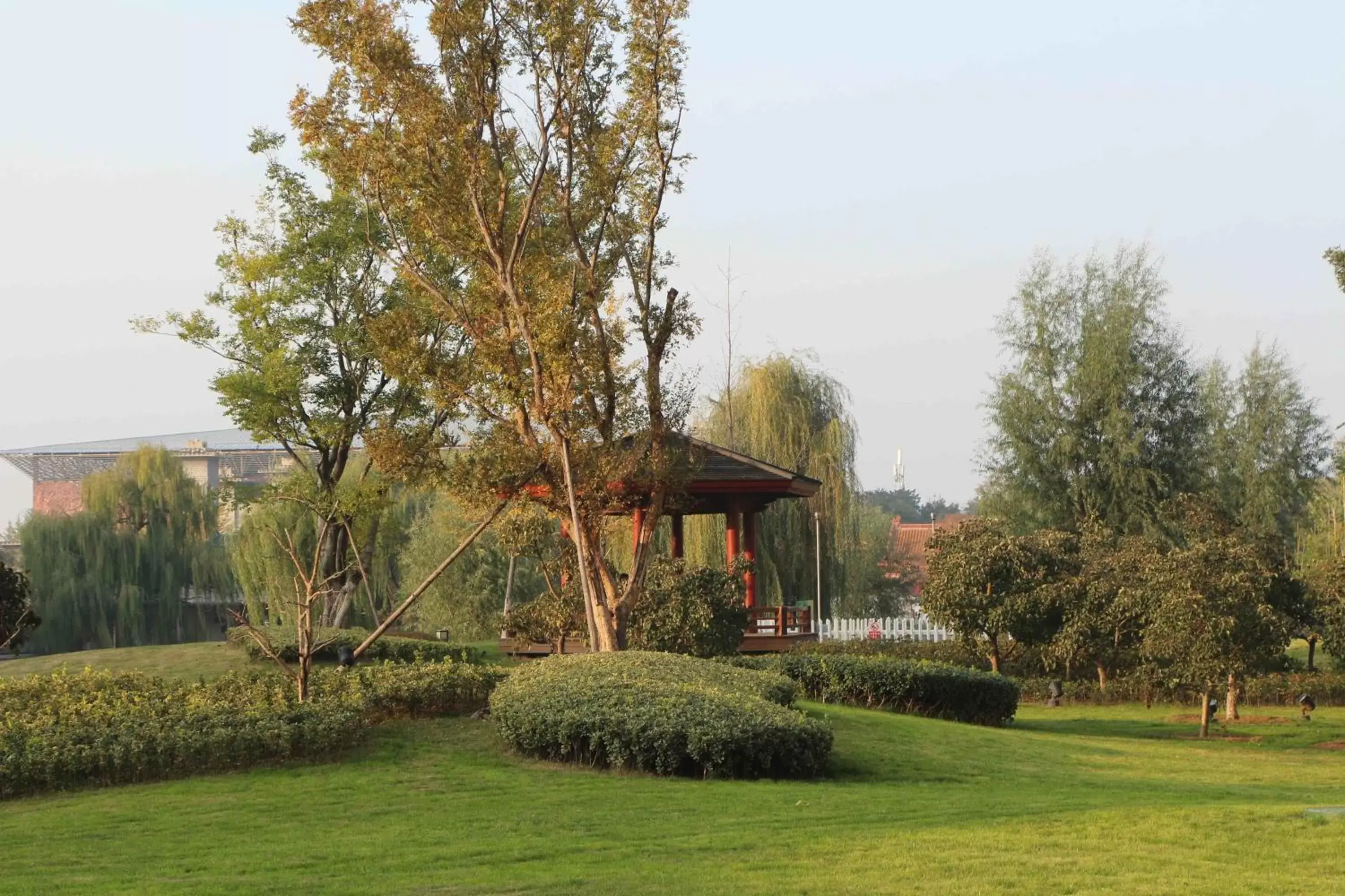 Garden view in Shangri-La Qufu Garden view in Shangri-La Qufu