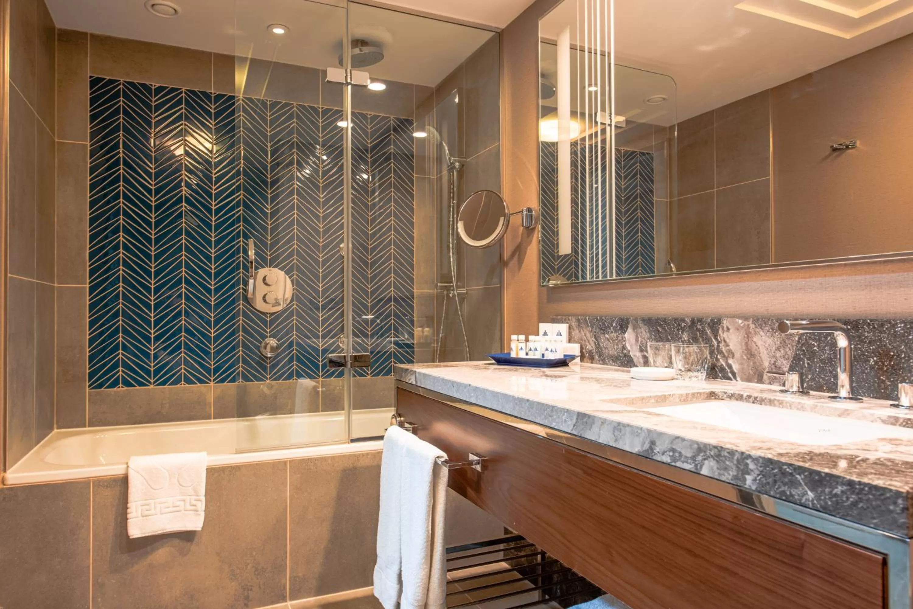 Bathroom in AZIMUT Grand Hotel Tashkent