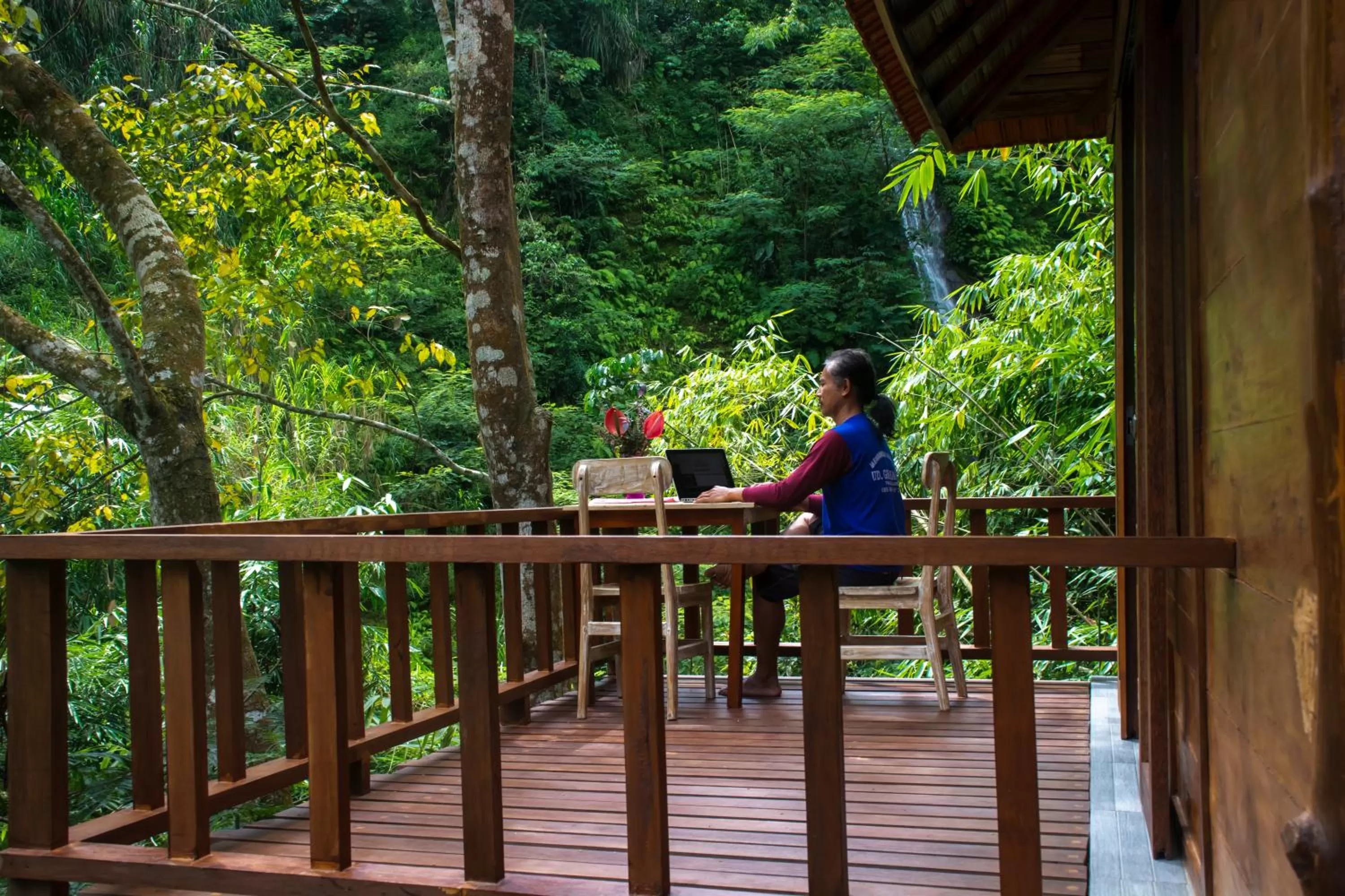 Balcony/Terrace in Gumi Ayu EcoStay
