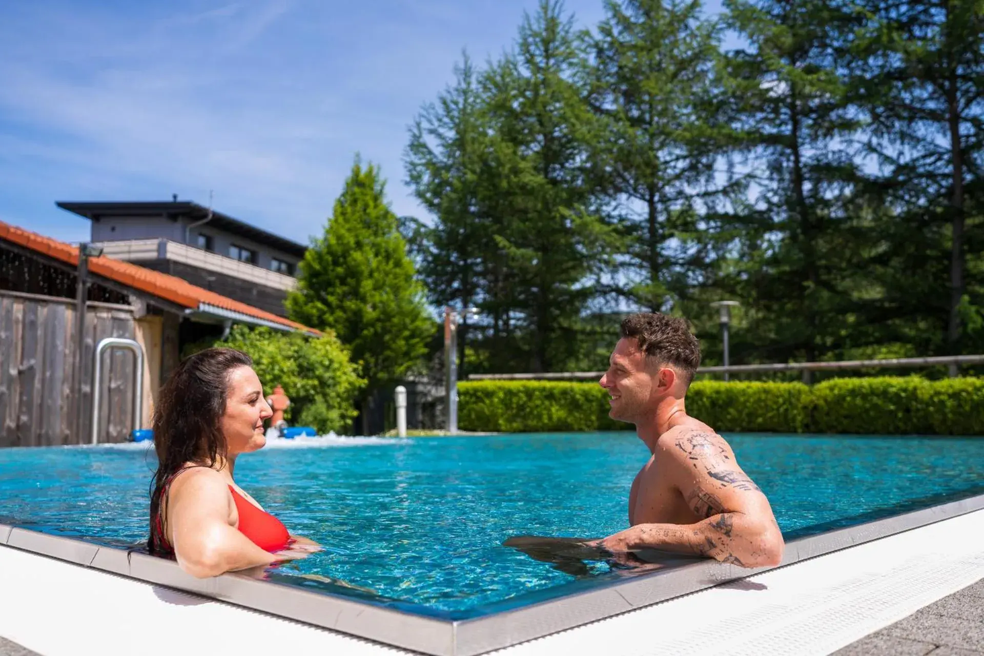 Swimming Pool in Hotel Herzog Heinrich