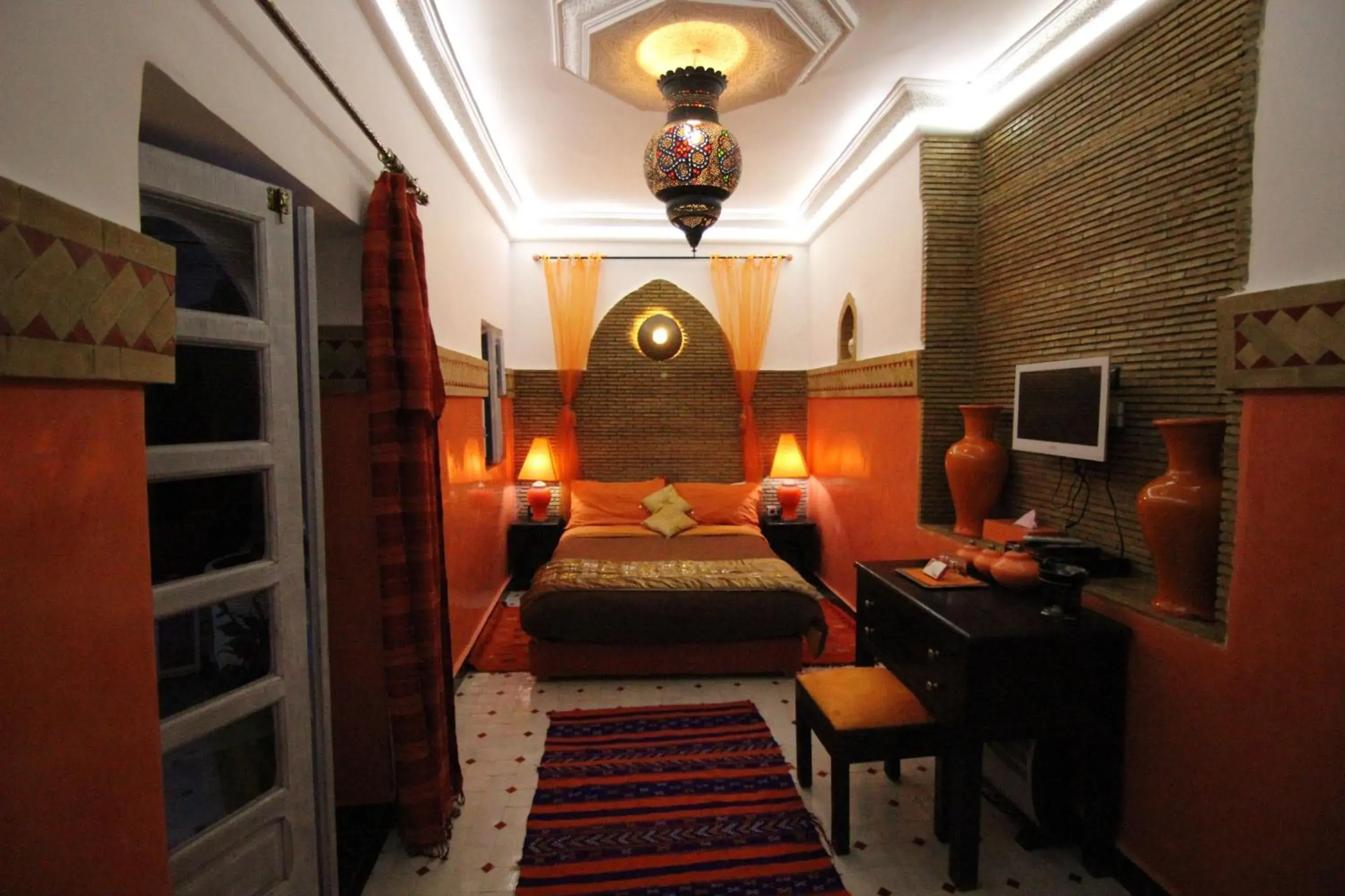 Bedroom, Bed in Riad Eloise