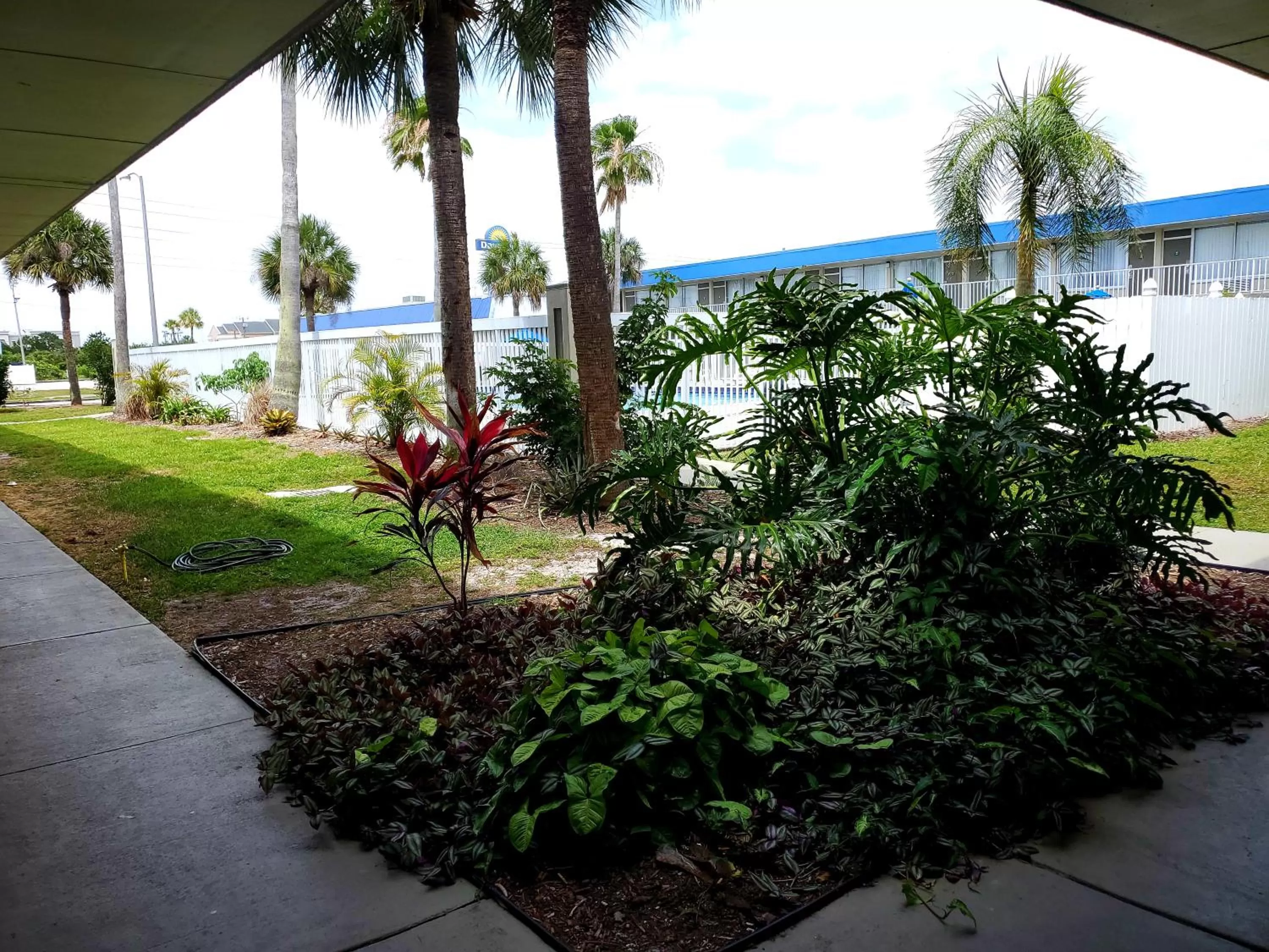 Garden view in Days Inn by Wyndham Titusville Kennedy Space Center