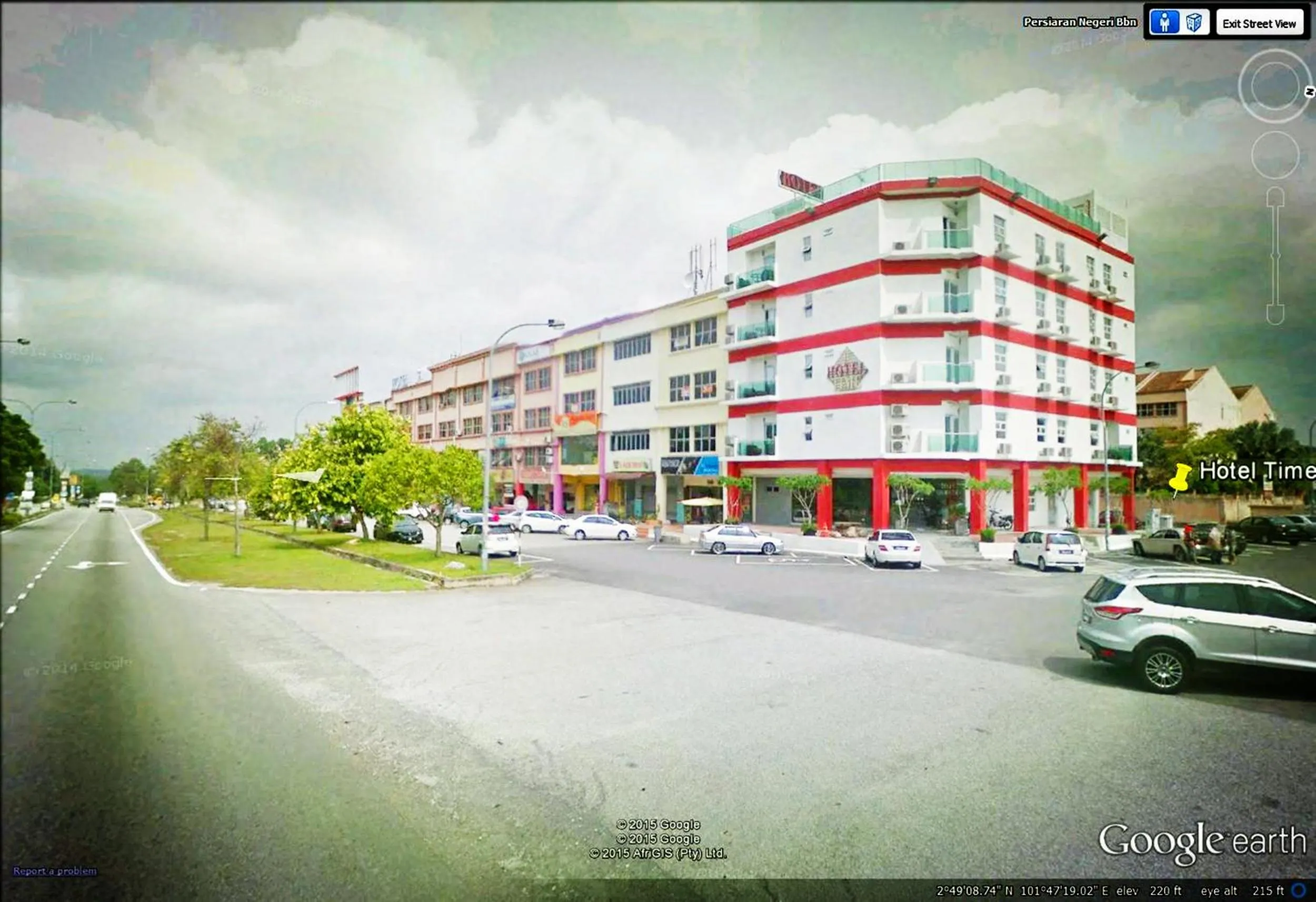 Facade/entrance in Hotel Time Boutique Nilai