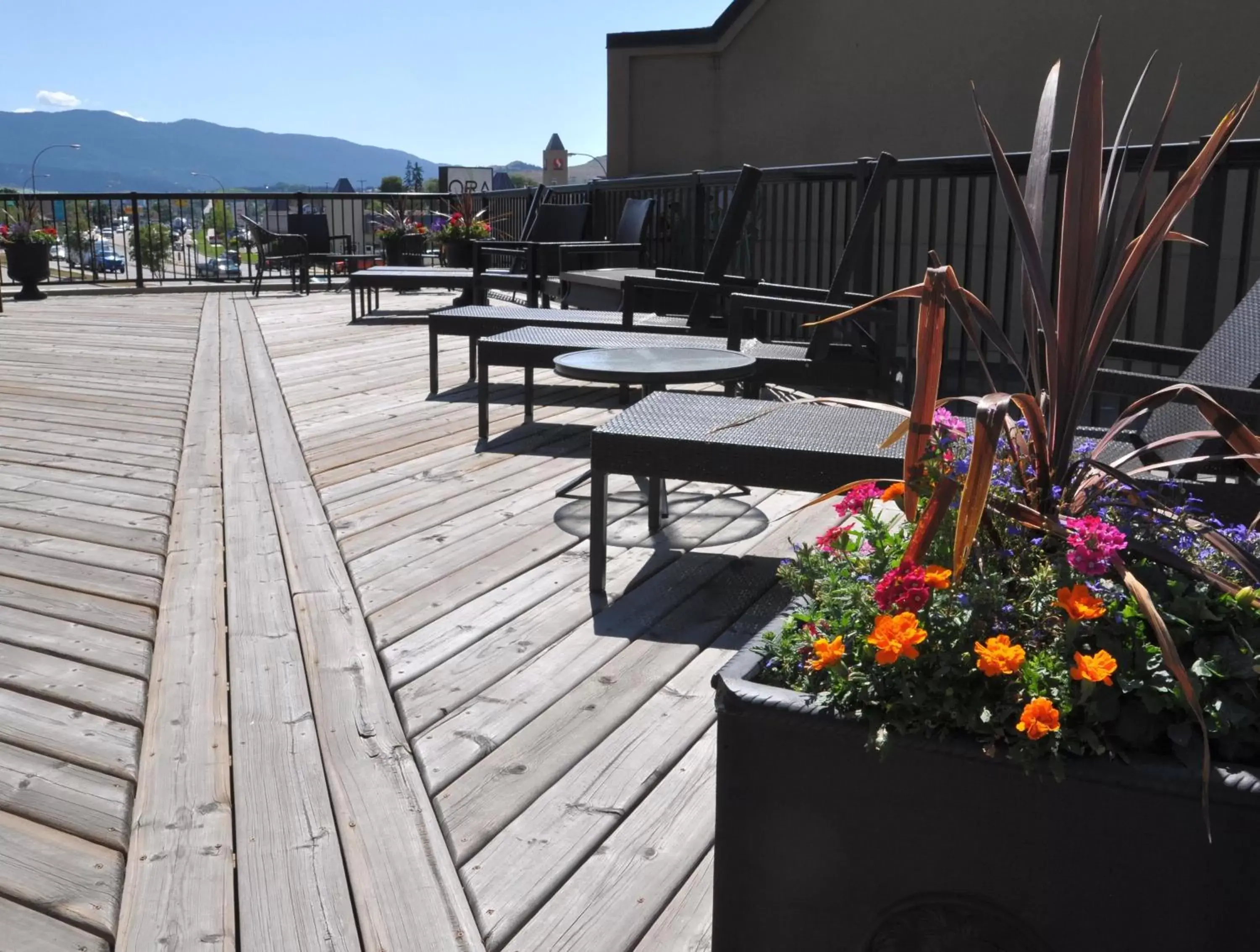 Balcony/Terrace in Prestige Vernon Hotel