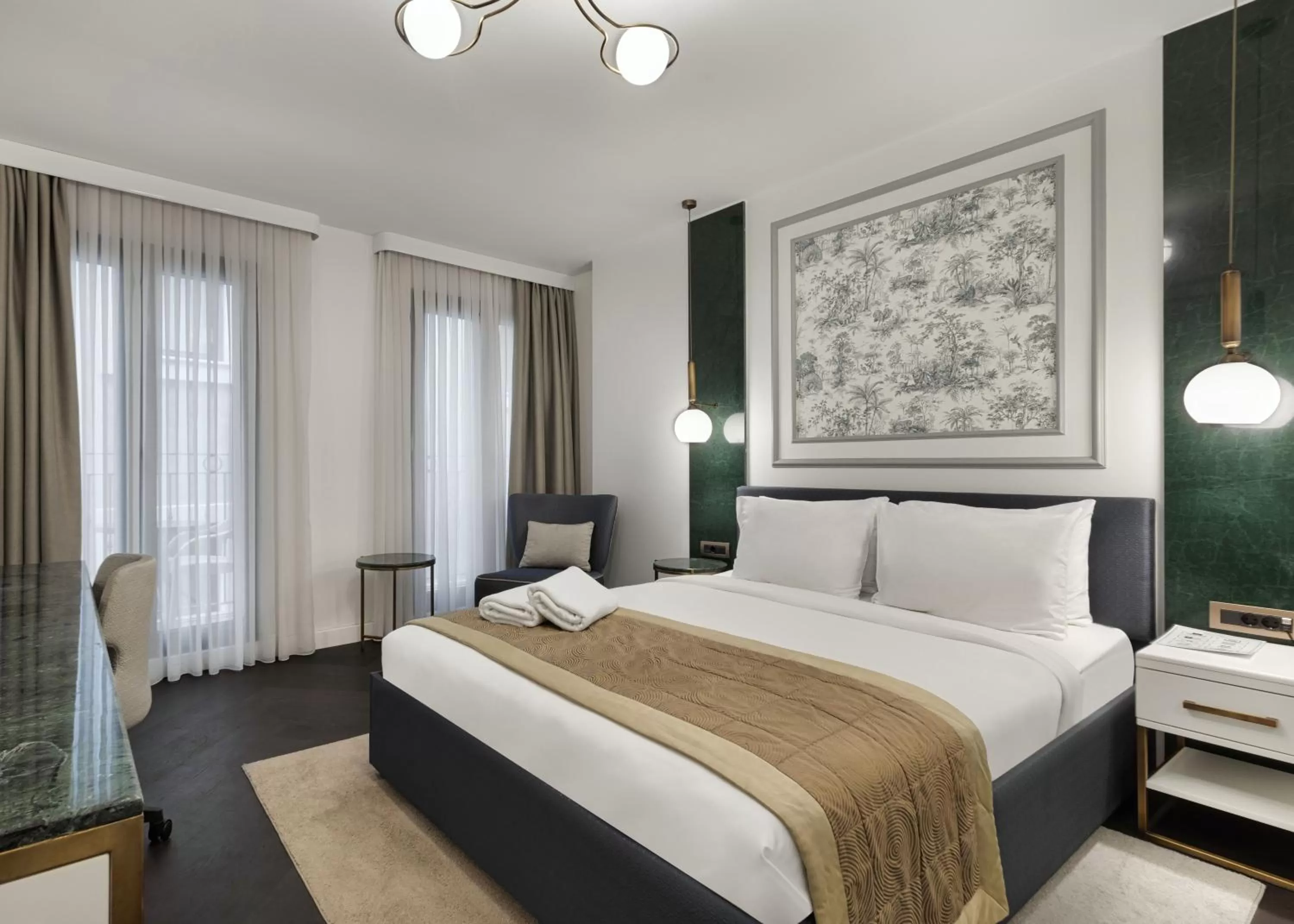 Bed in Pera Rasso Hotel