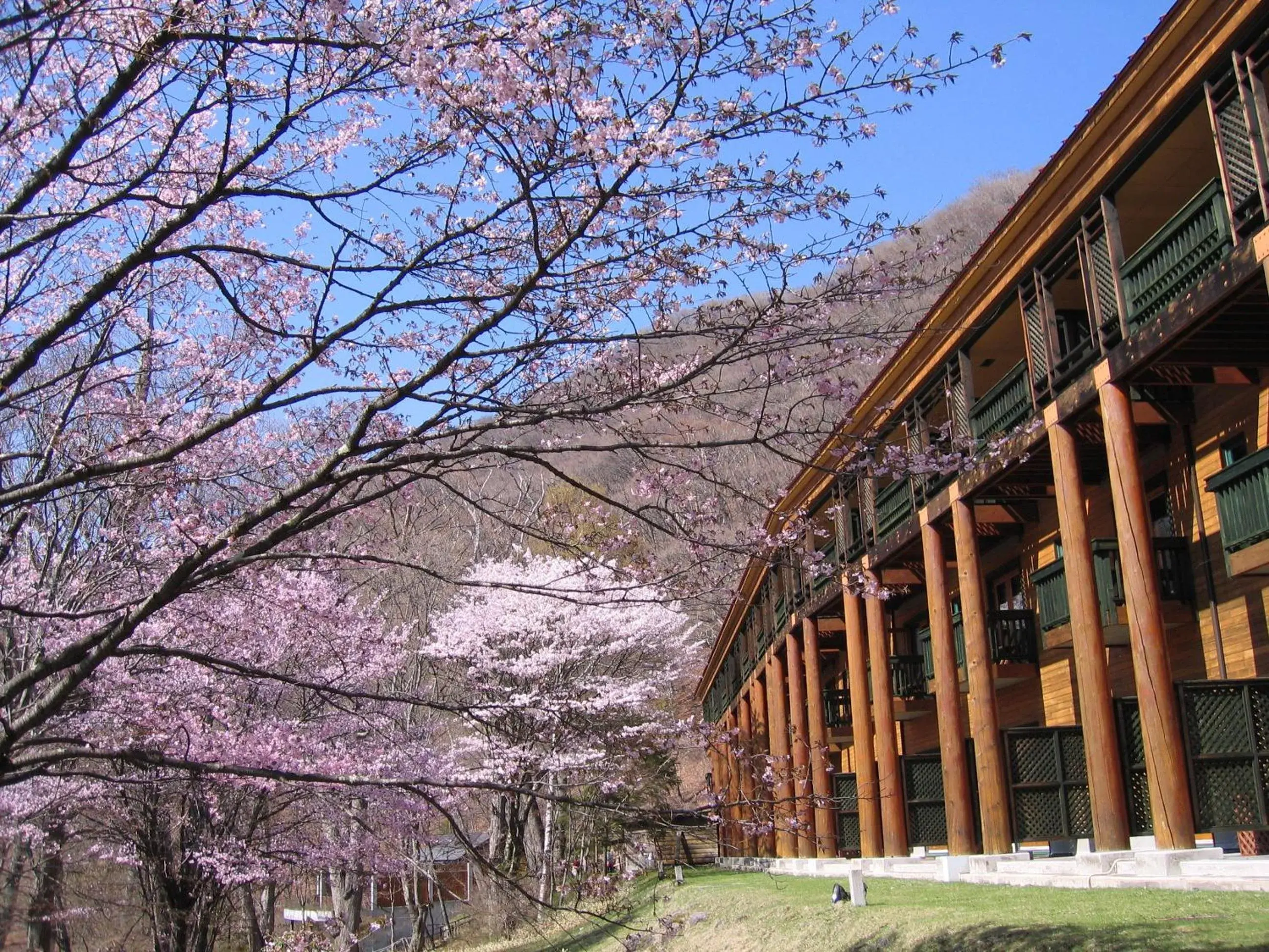 Facade/entrance, Winter in Chuzenji Kanaya Hotel