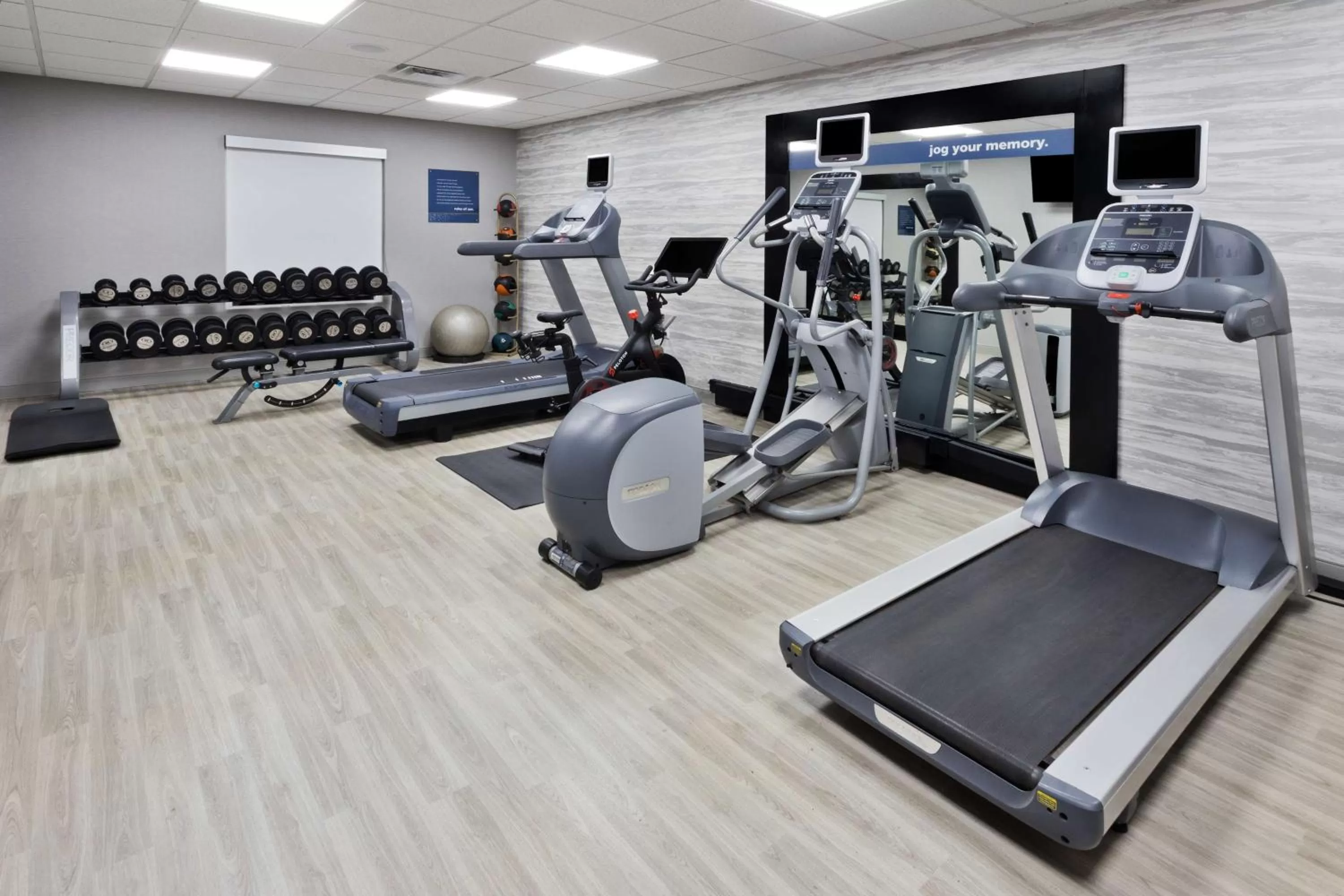 Fitness centre/facilities in Hampton Inn & Suites Lanett/West Point