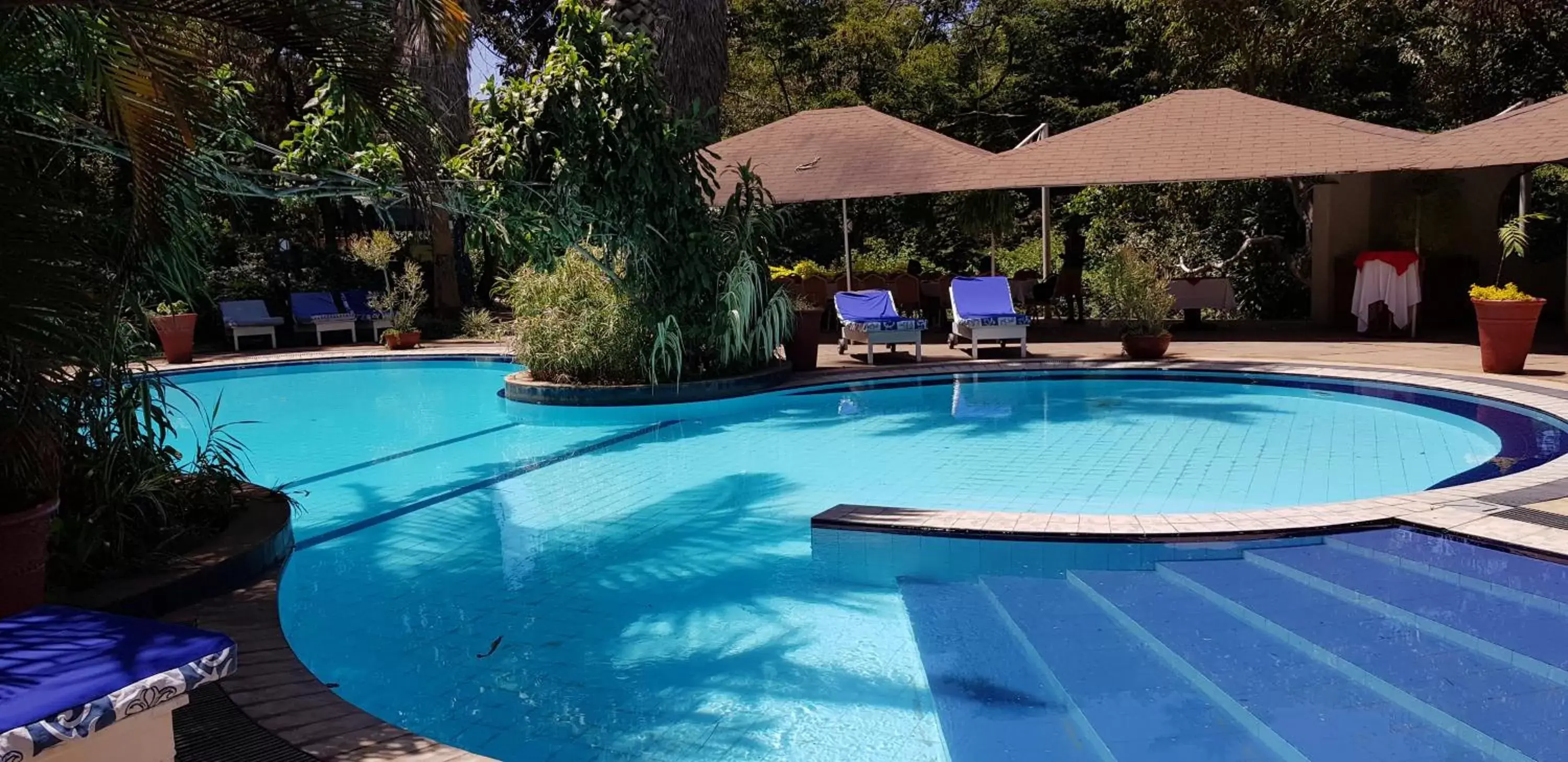Patio, Swimming Pool in La Mada Hotel