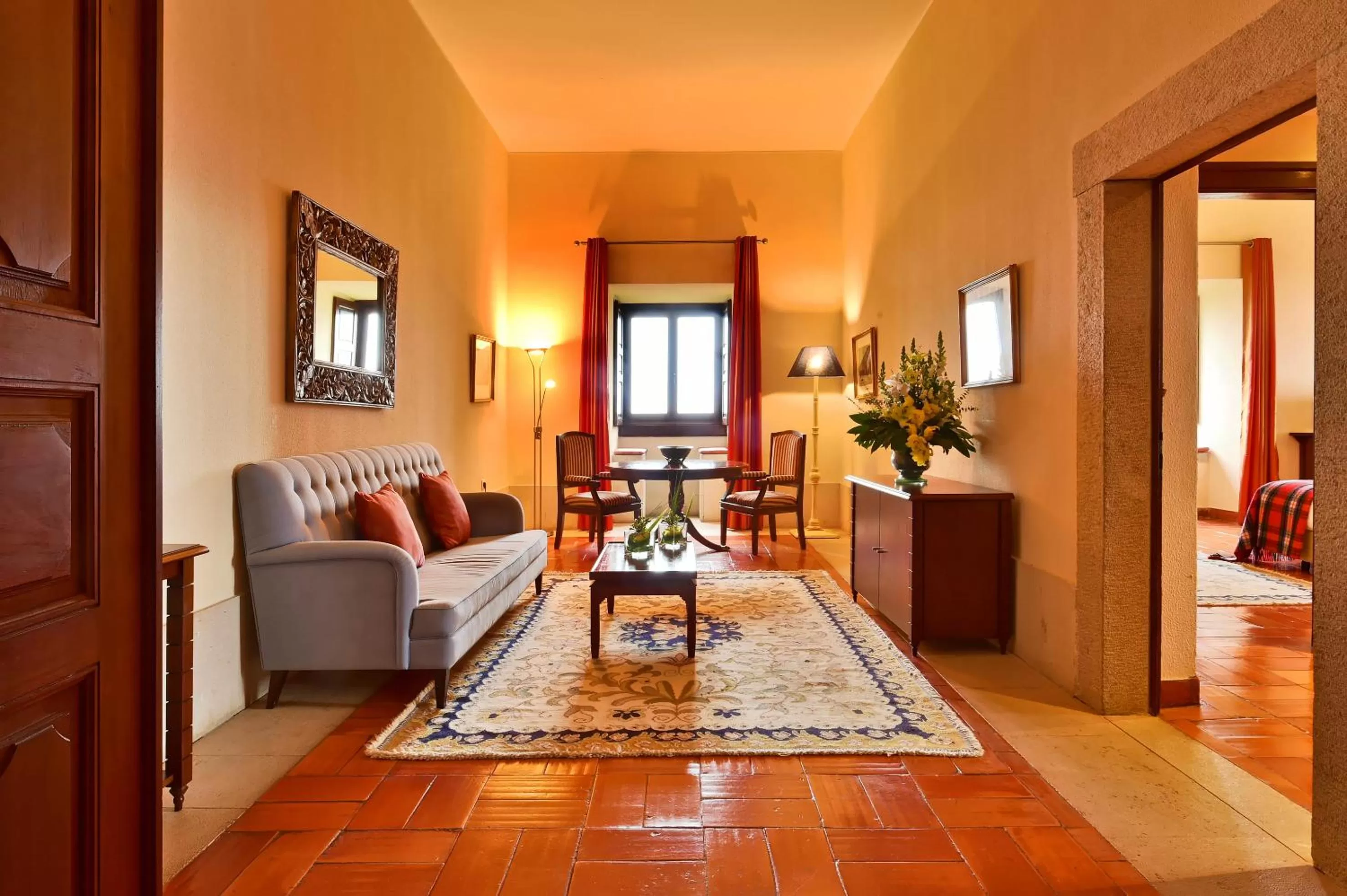 Living room in Pousada Castelo de Palmela