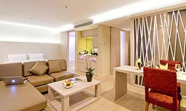 Seating area in The Stay Hotel "SHA Certified"