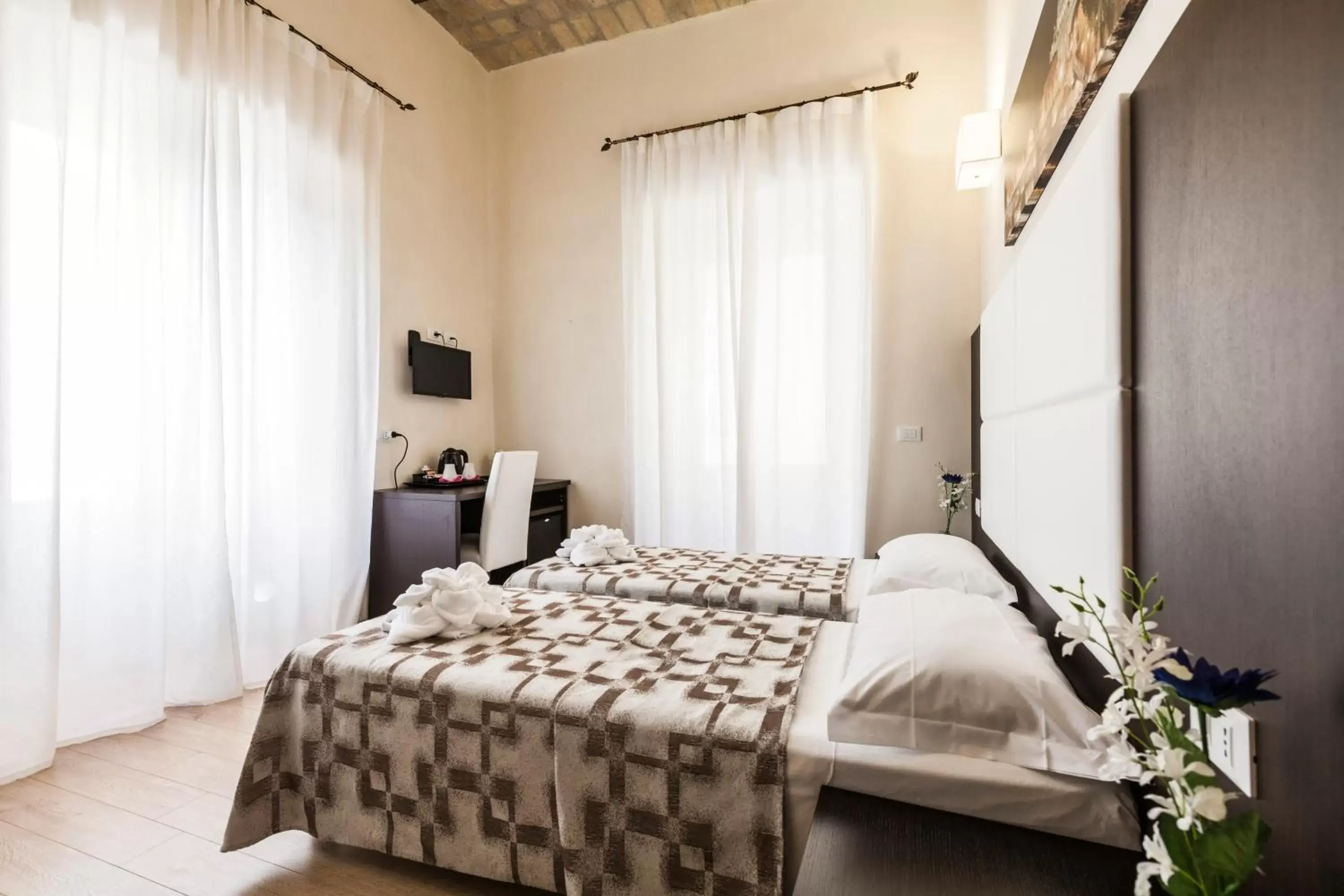 Bedroom, Bed in Stardust Rome