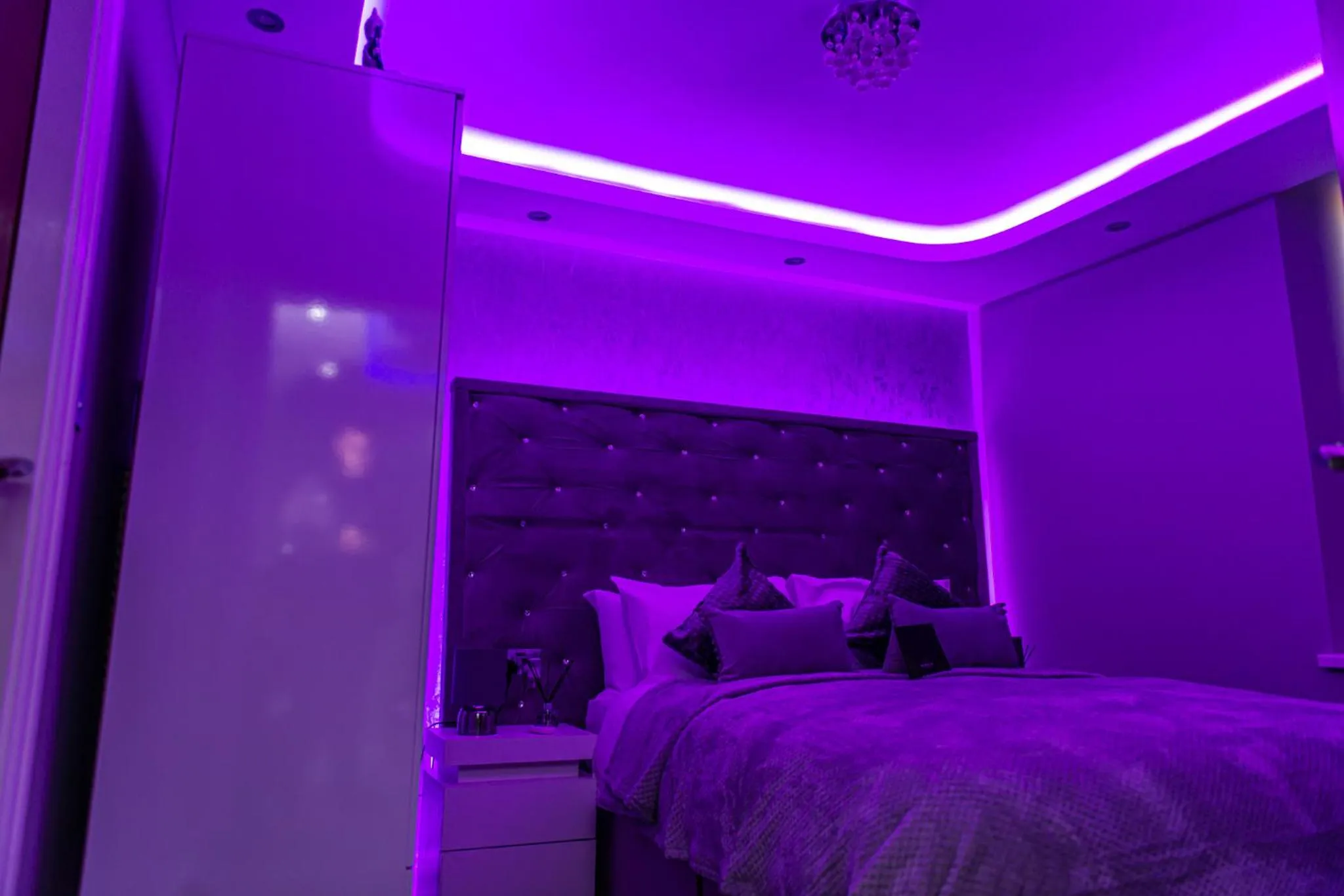 Bed in Meridian Serviced Apartments