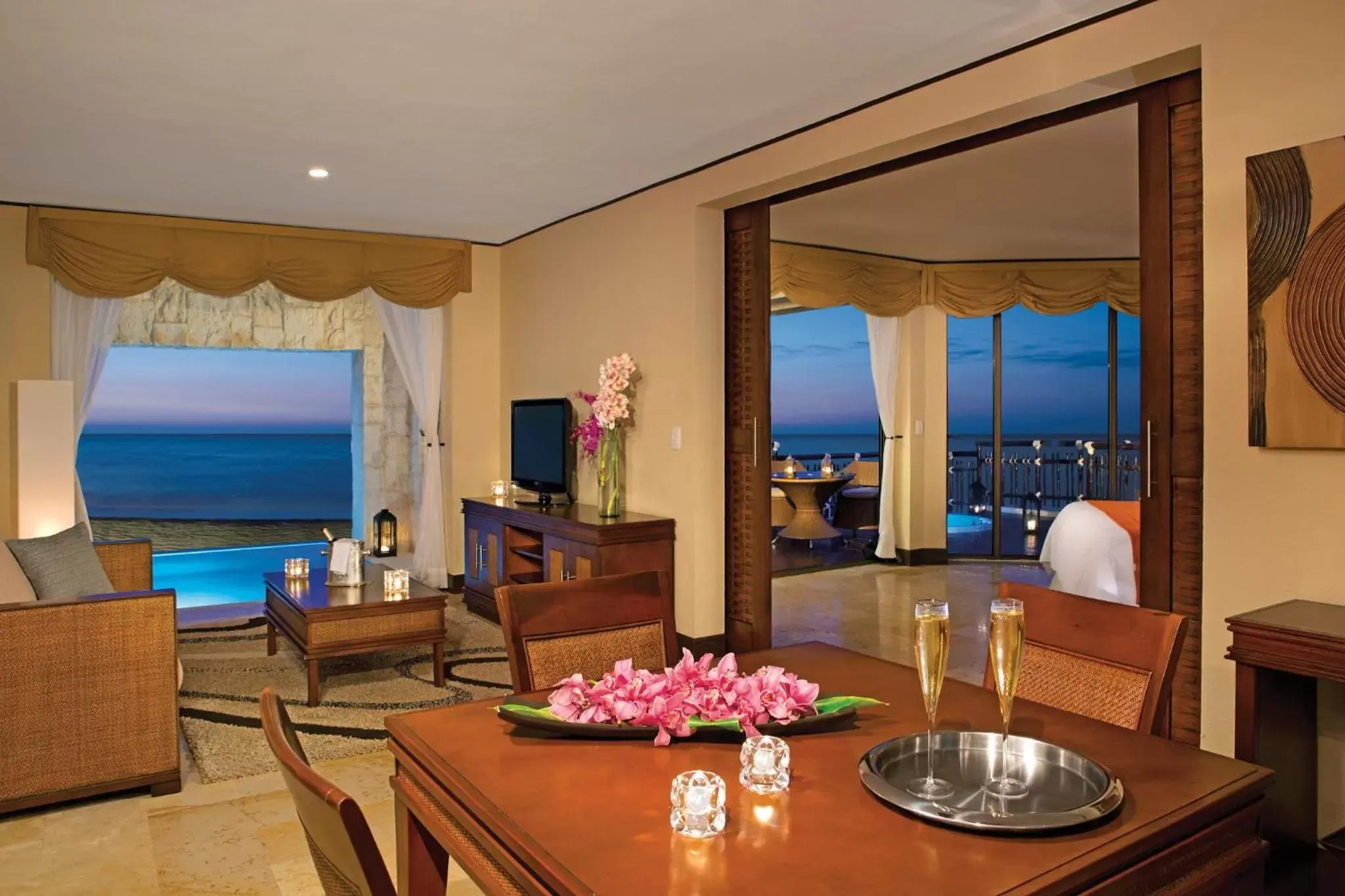 Living room in Dreams Riviera Cancun Resort & Spa - All Inclusive