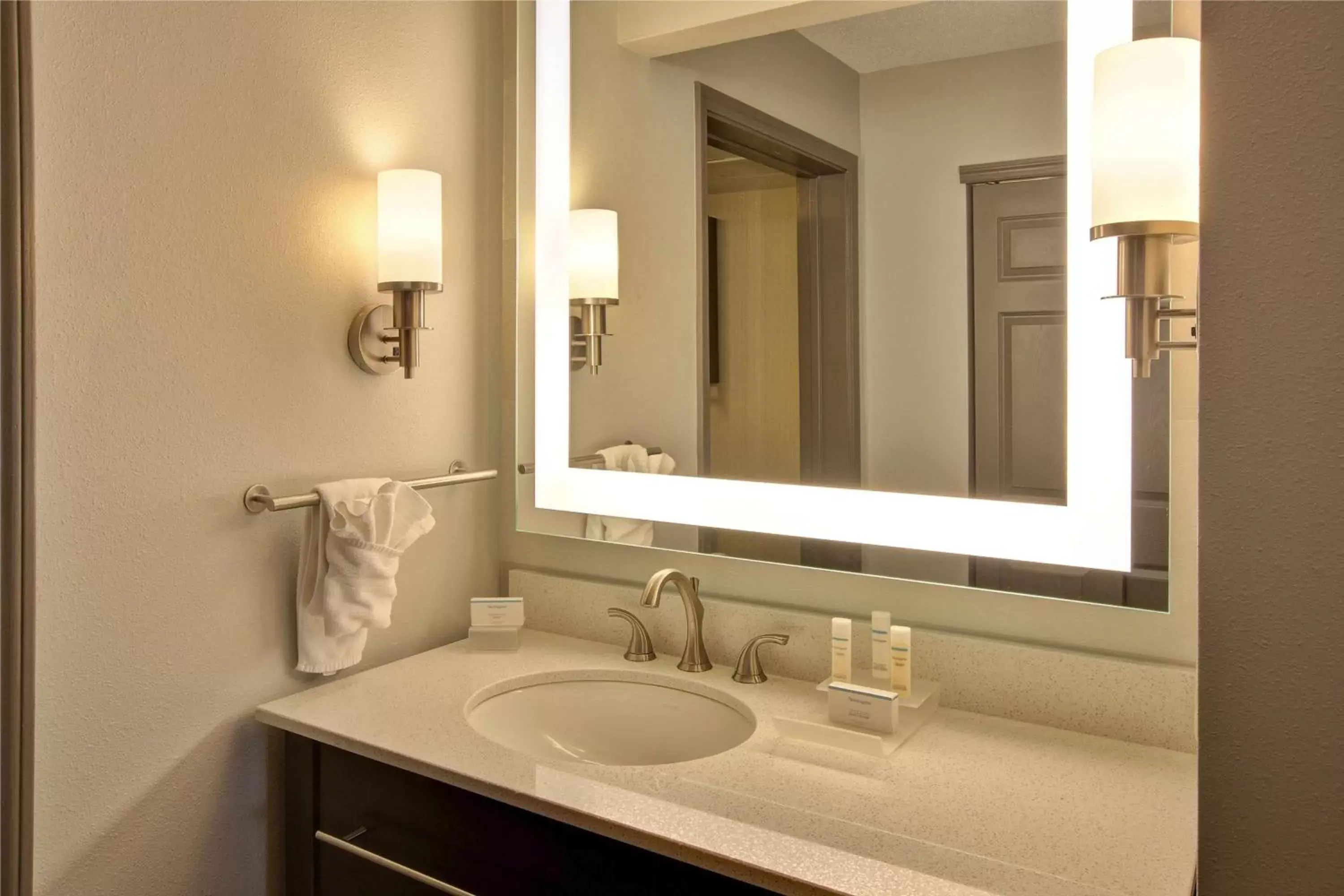 Bathroom in Homewood Suites by Hilton Dayton South