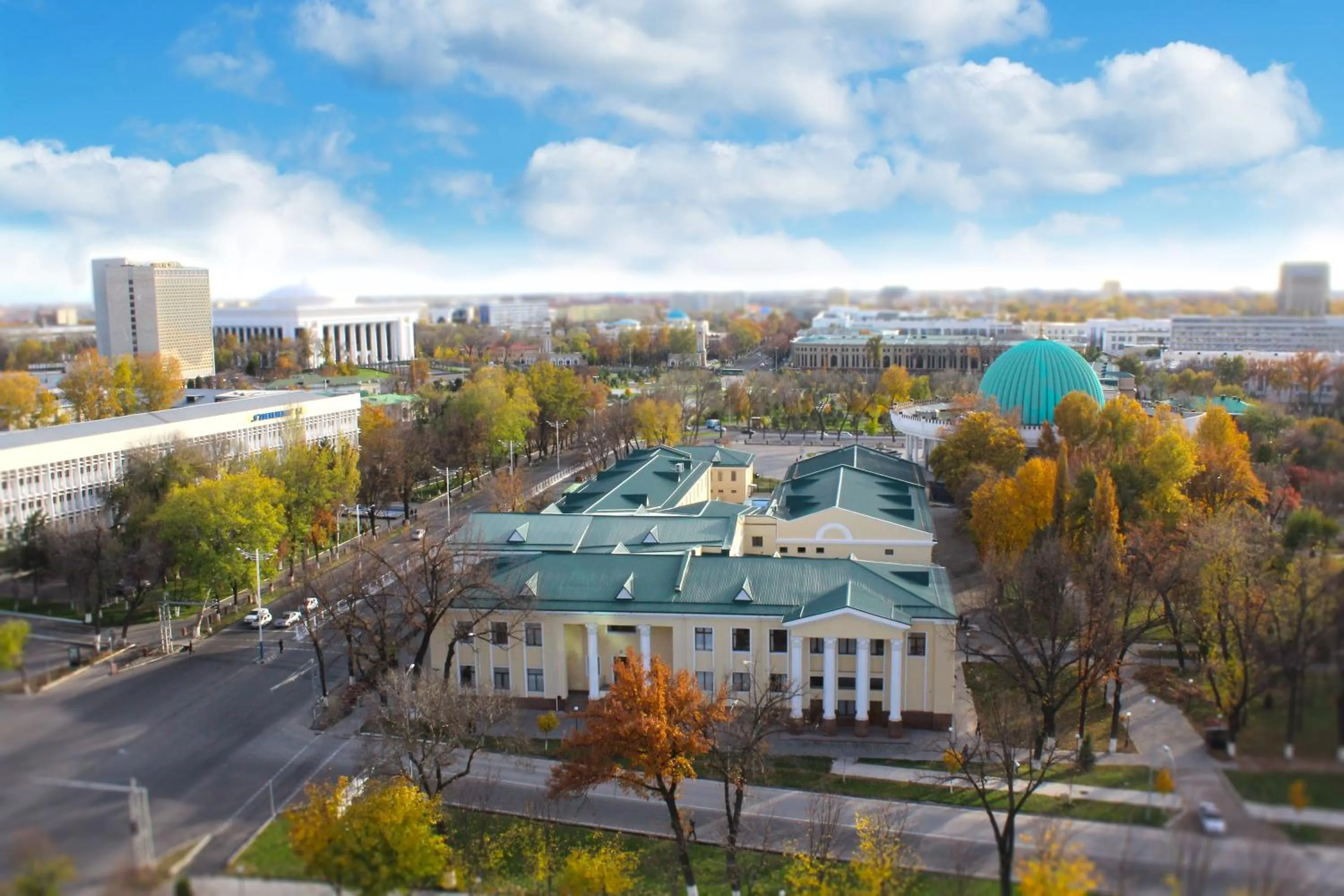 Autumn in City Palace Hotel Tashkent