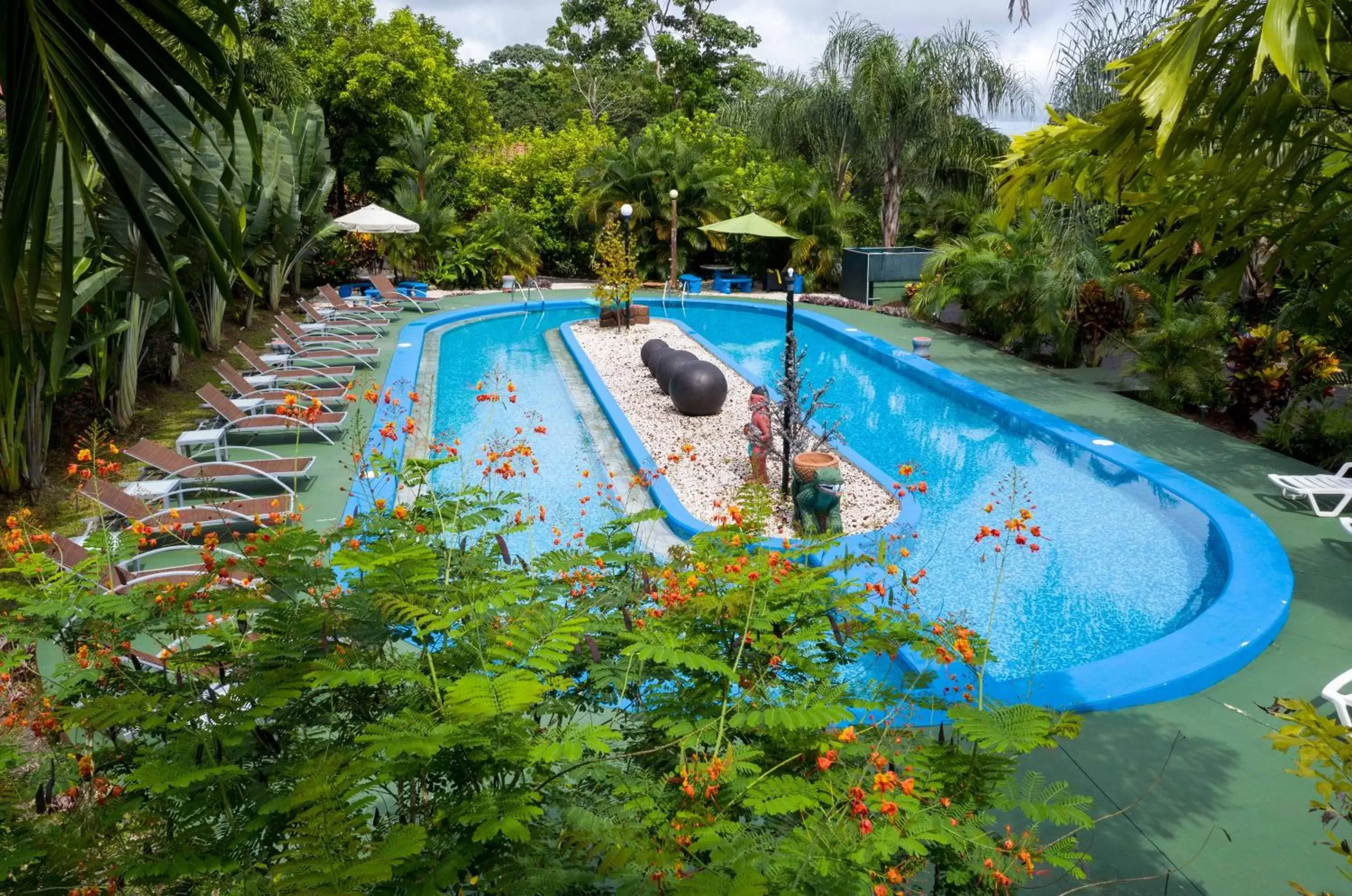 Pool view, Swimming Pool in Hotel Heliconias Nature Inn & Hot Springs