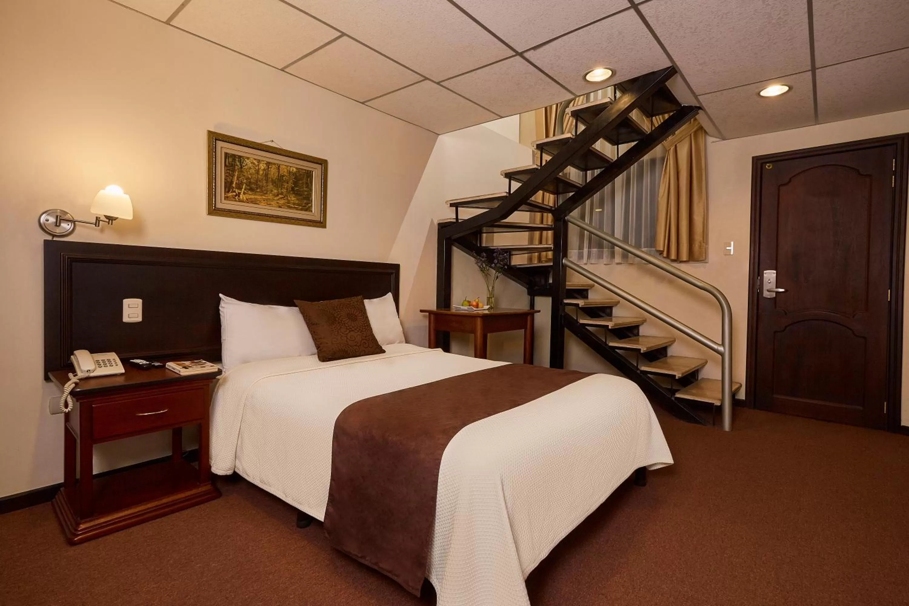 Bedroom, Bed in Hotel Podocarpus