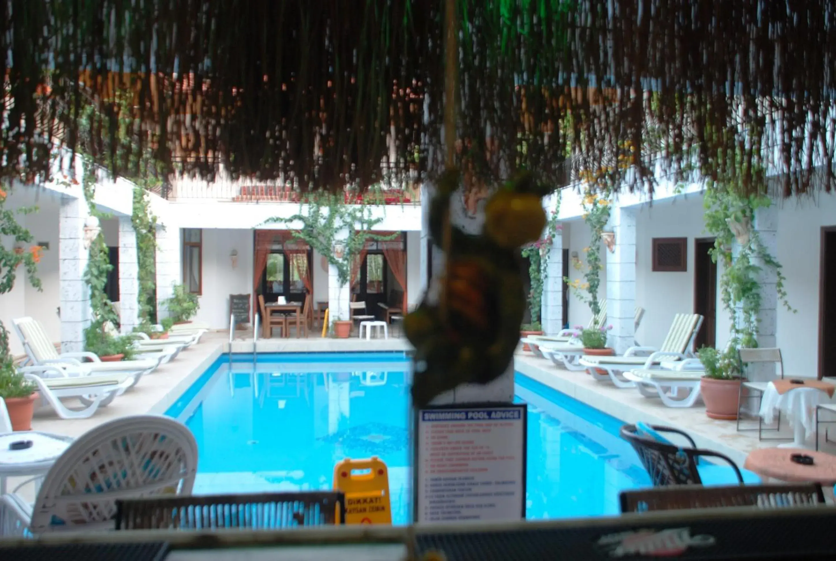 Decorative detail, Swimming Pool in Han Dalyan Hotel