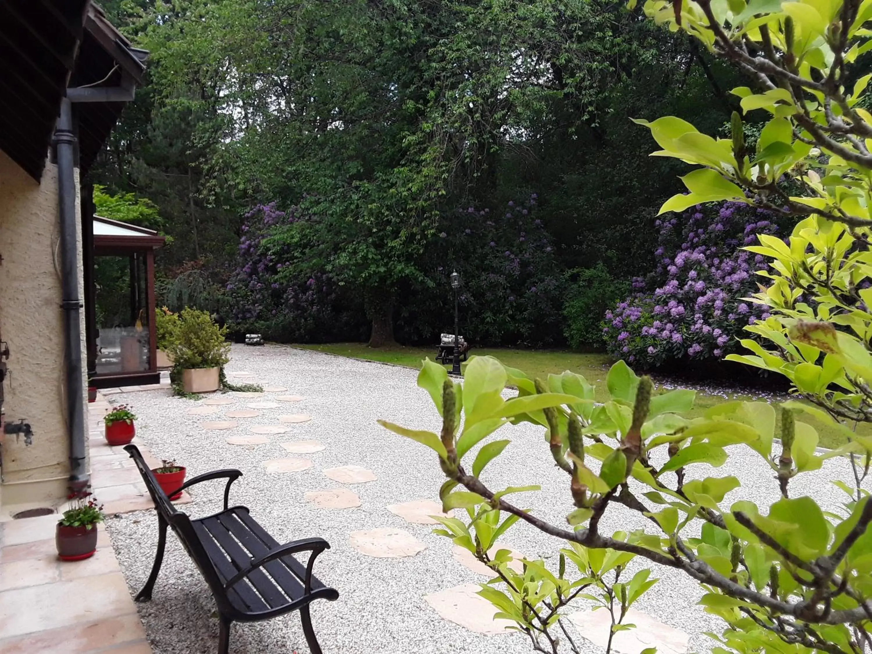 Garden in Chambres d'hôtes La Brillève