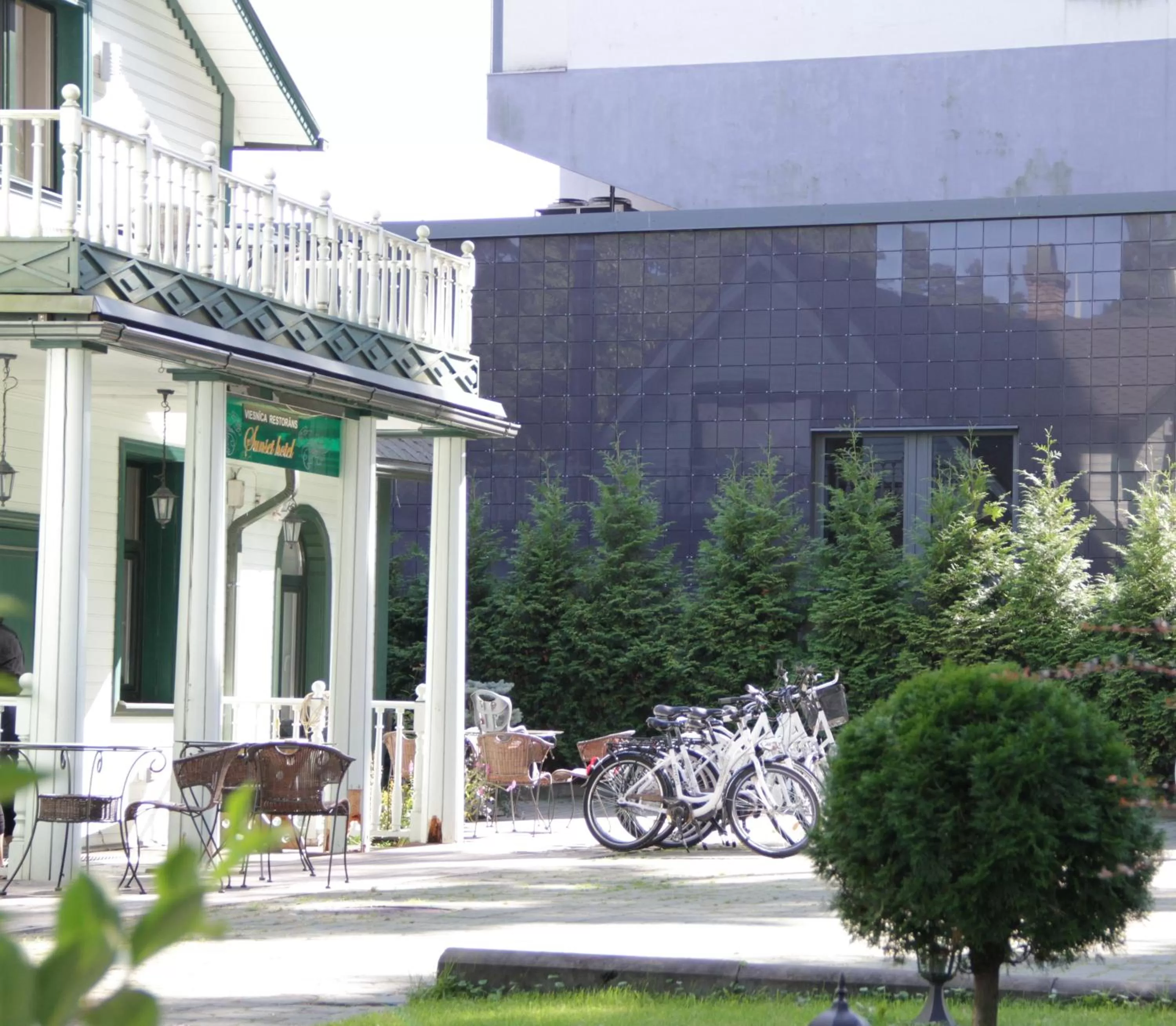 Property building in Sunset Hotel