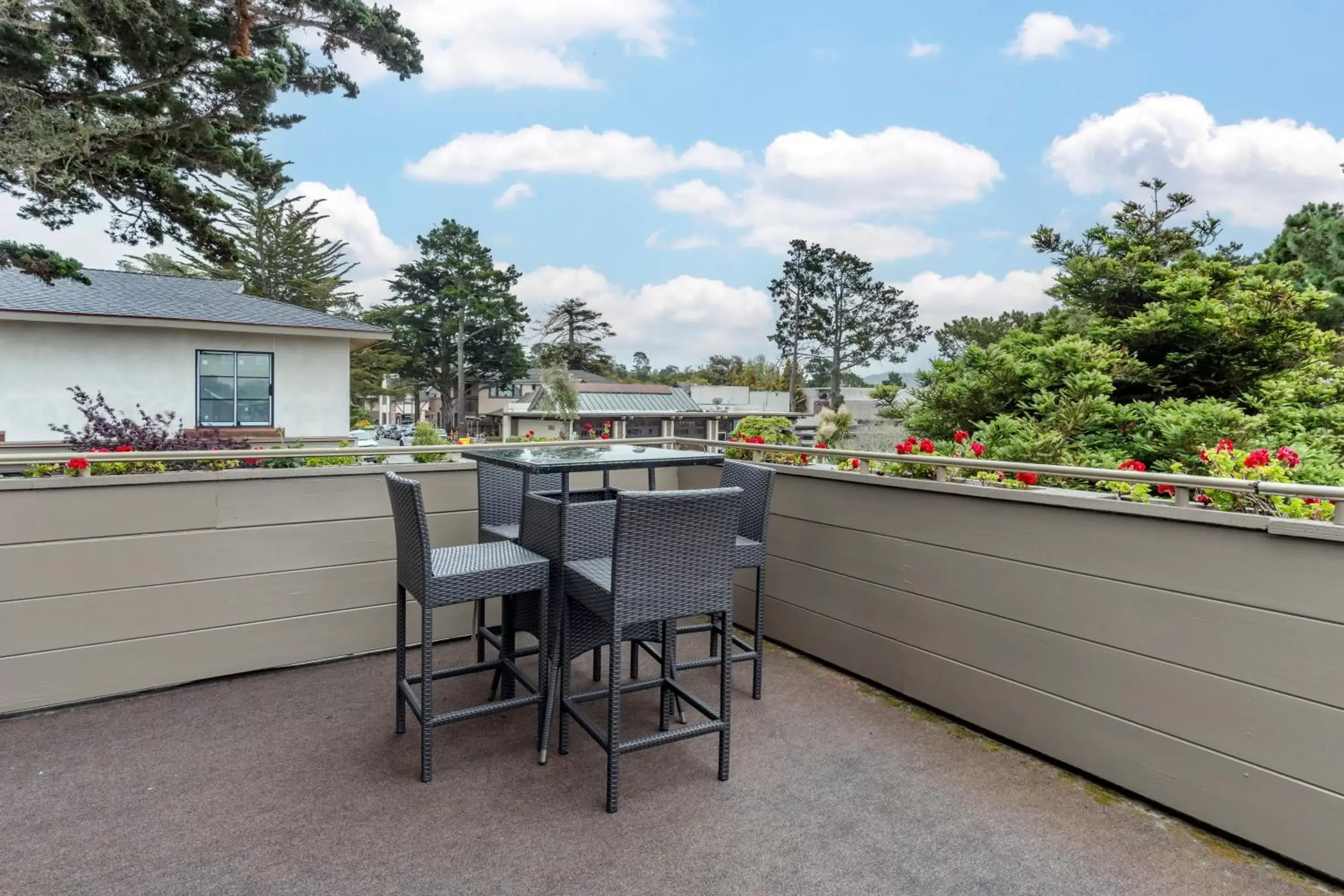 Balcony/Terrace in Best Western Carmel's Town House Lodge