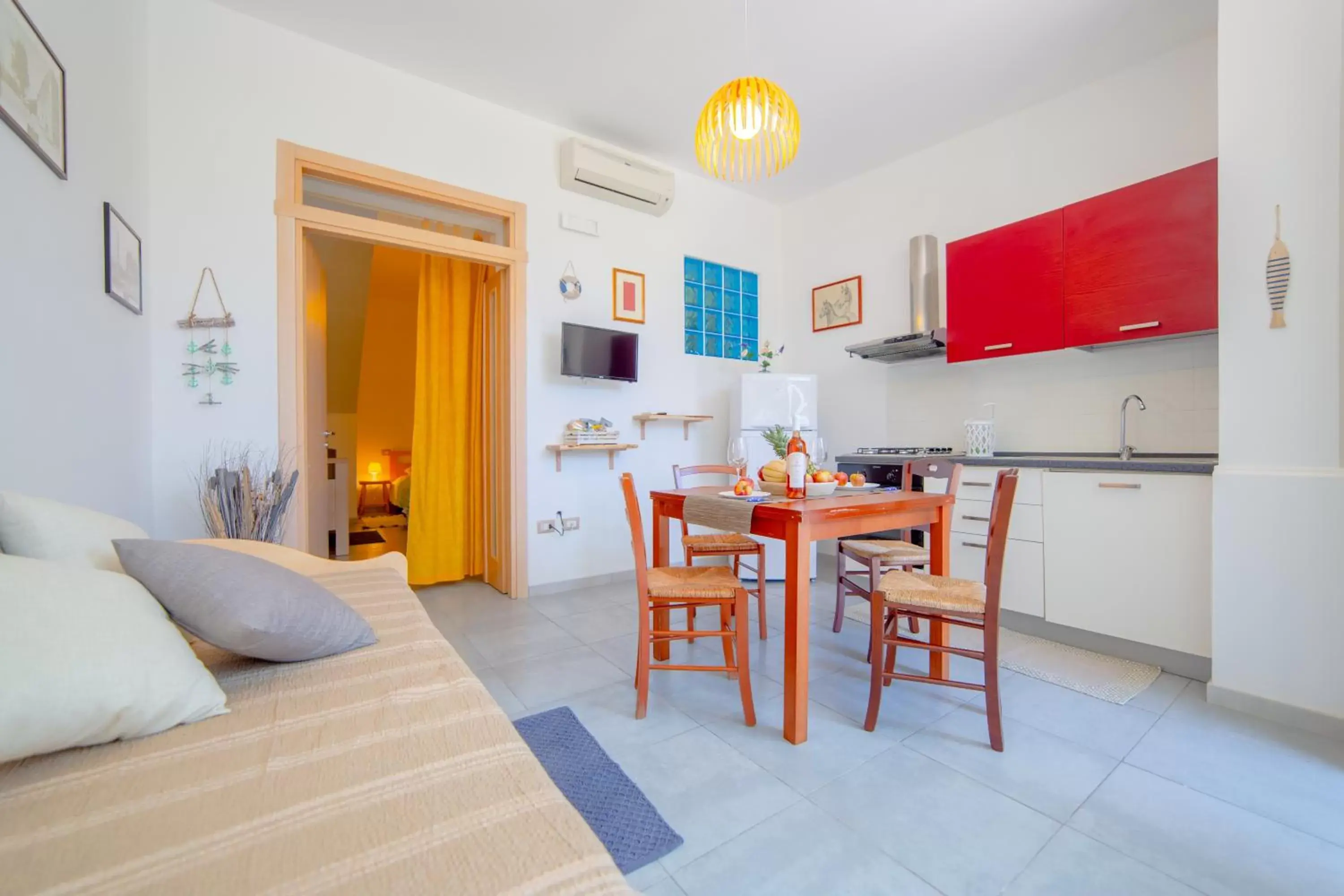 Living room, Dining Area in Tenuta Don Carmelo