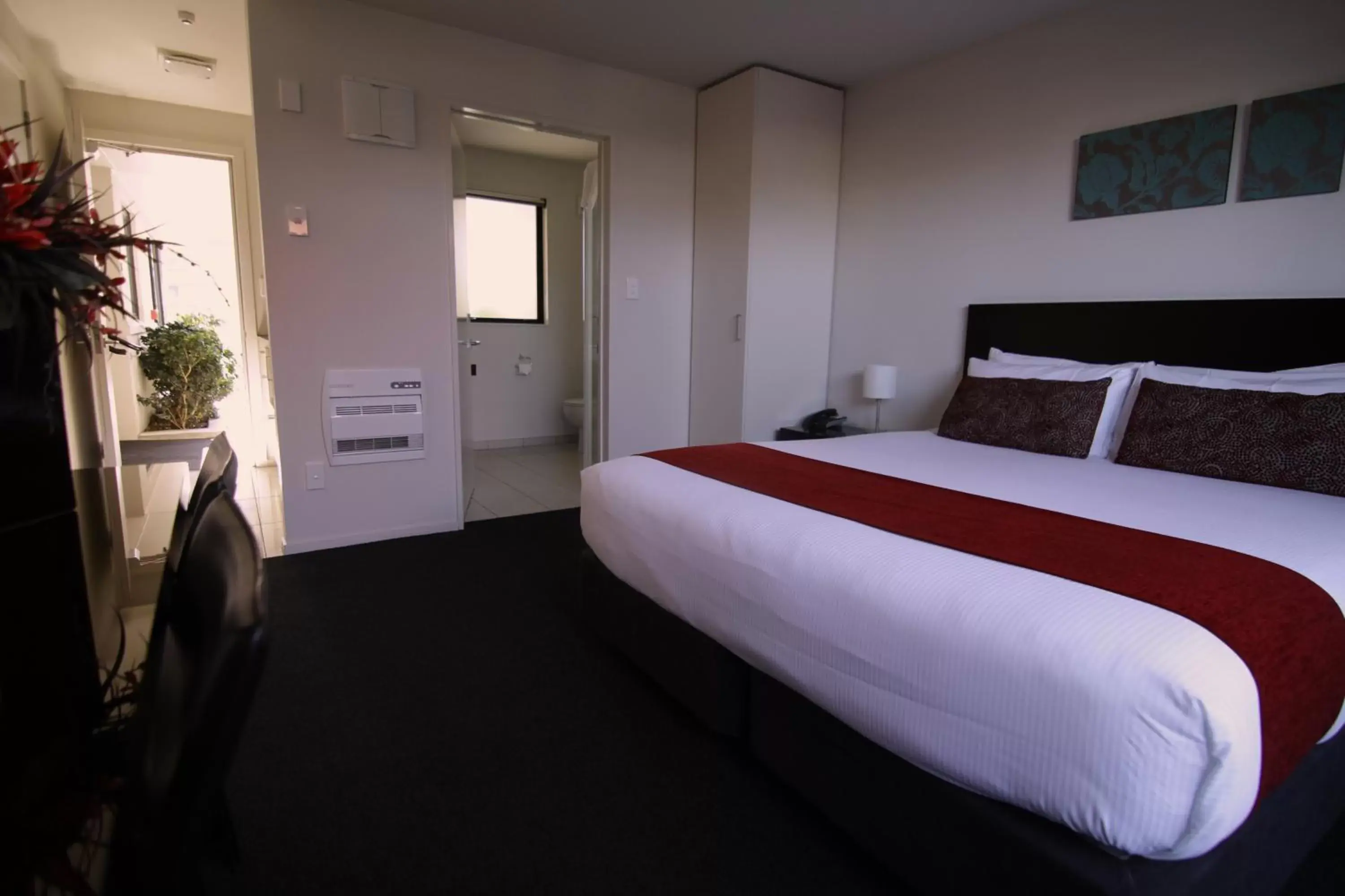 Bed in Metropolitan Motel on Riccarton