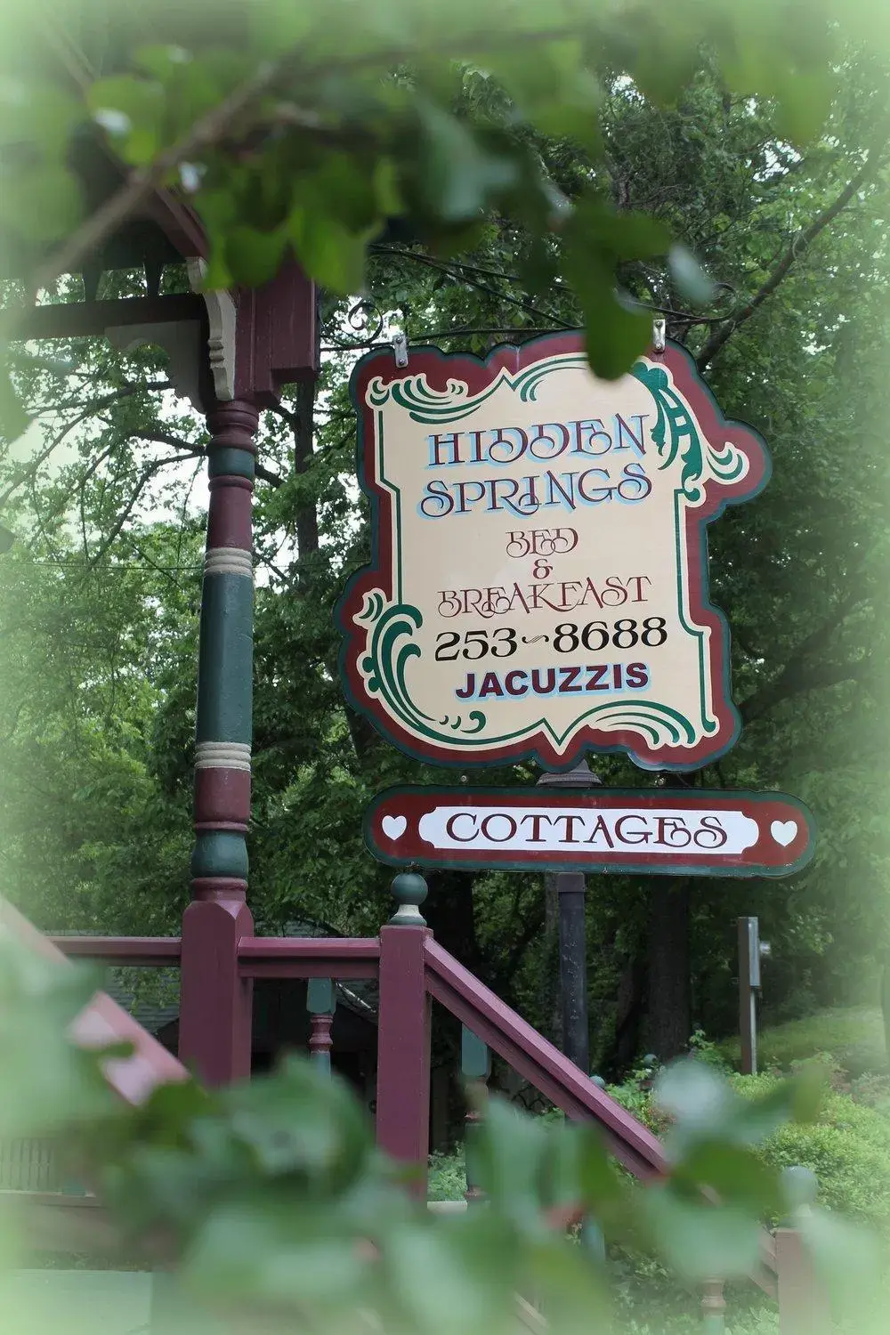 Property Logo/Sign in Hidden Springs Bed and Breakfast
