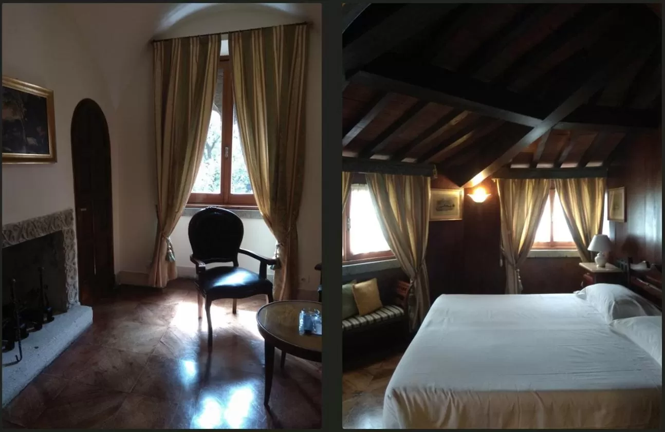 Bedroom in Grand Hotel Dei Castelli