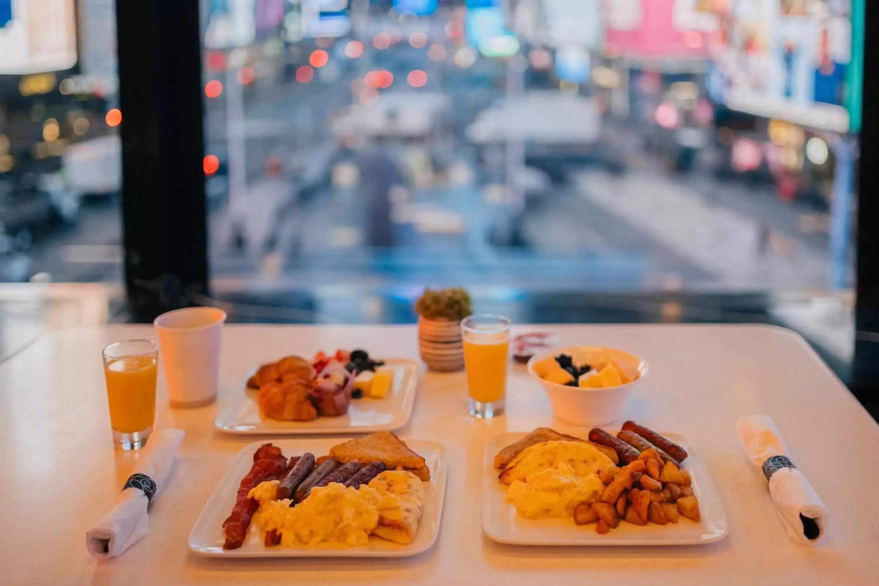 Breakfast in Renaissance New York Times Square Hotel