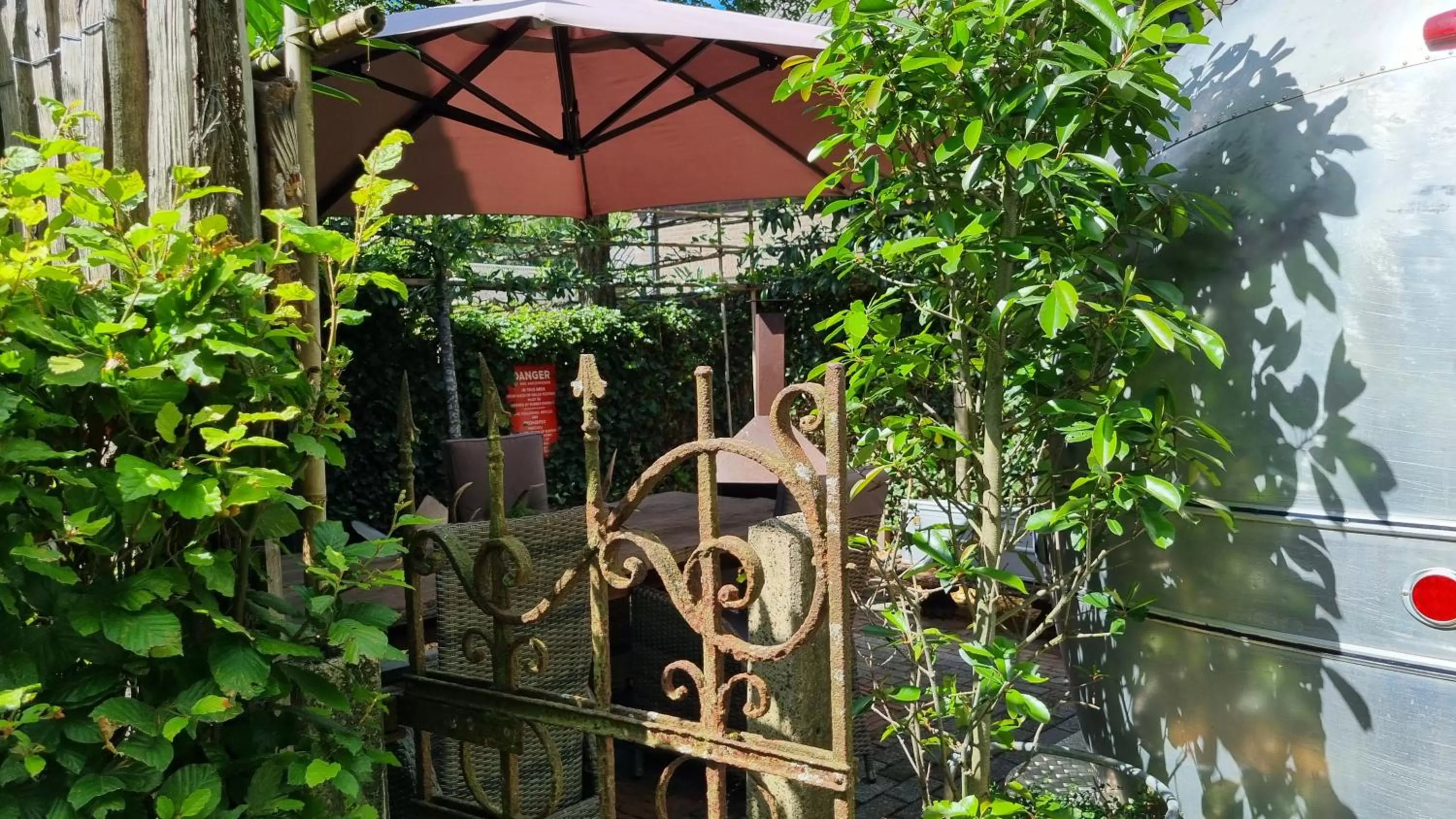 Balcony/Terrace in AirstreamNB