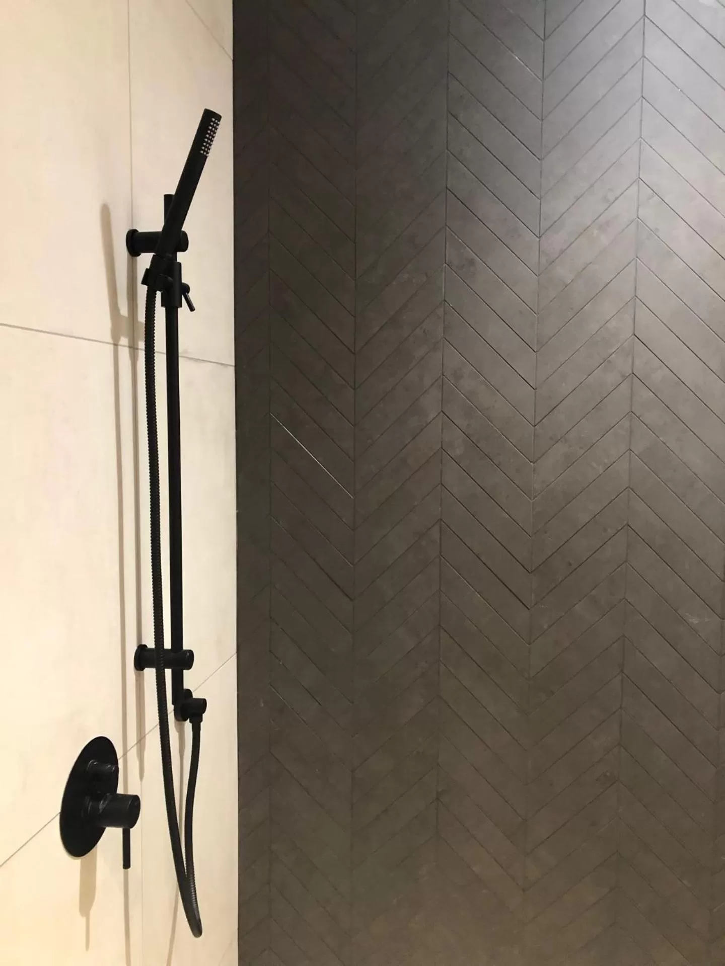 Shower in Chevron Hotel