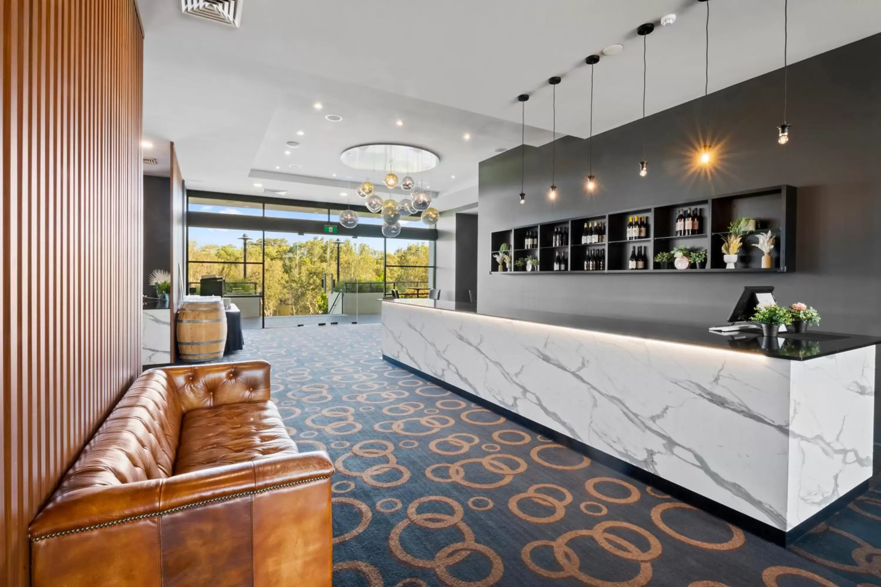 Lounge or bar in Mercure Kooindah Waters Central Coast