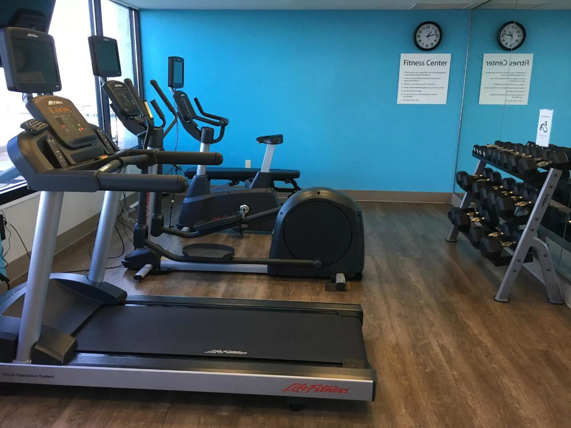 Fitness centre/facilities, Fitness Center/Facilities in Holiday Inn Express & Suites Oceanfront Daytona Beach Shores, an IHG Hotel