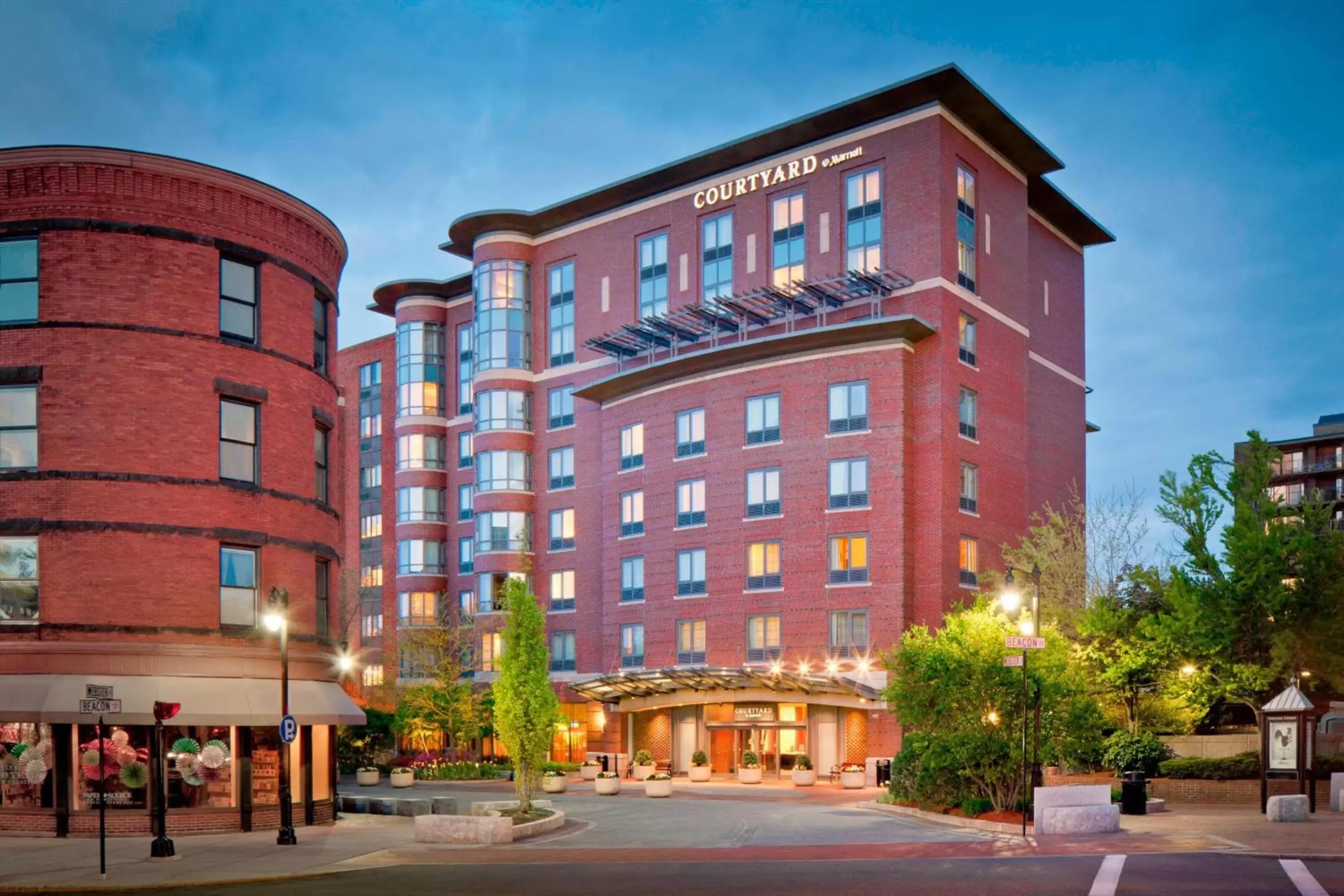 Property Building in Courtyard by Marriott Boston Brookline