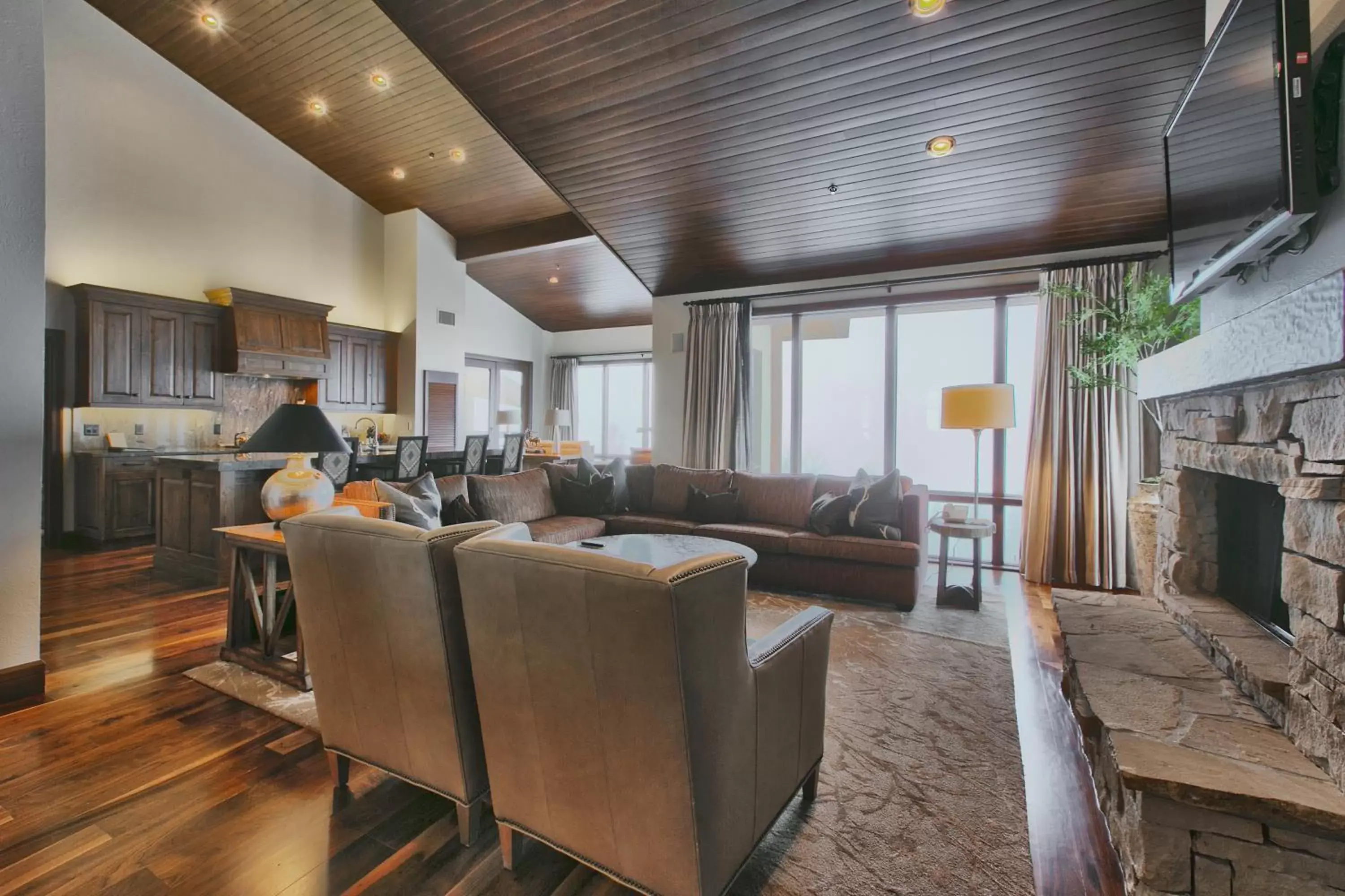 Living room, Seating Area in Stein Eriksen Lodge Deer Valley