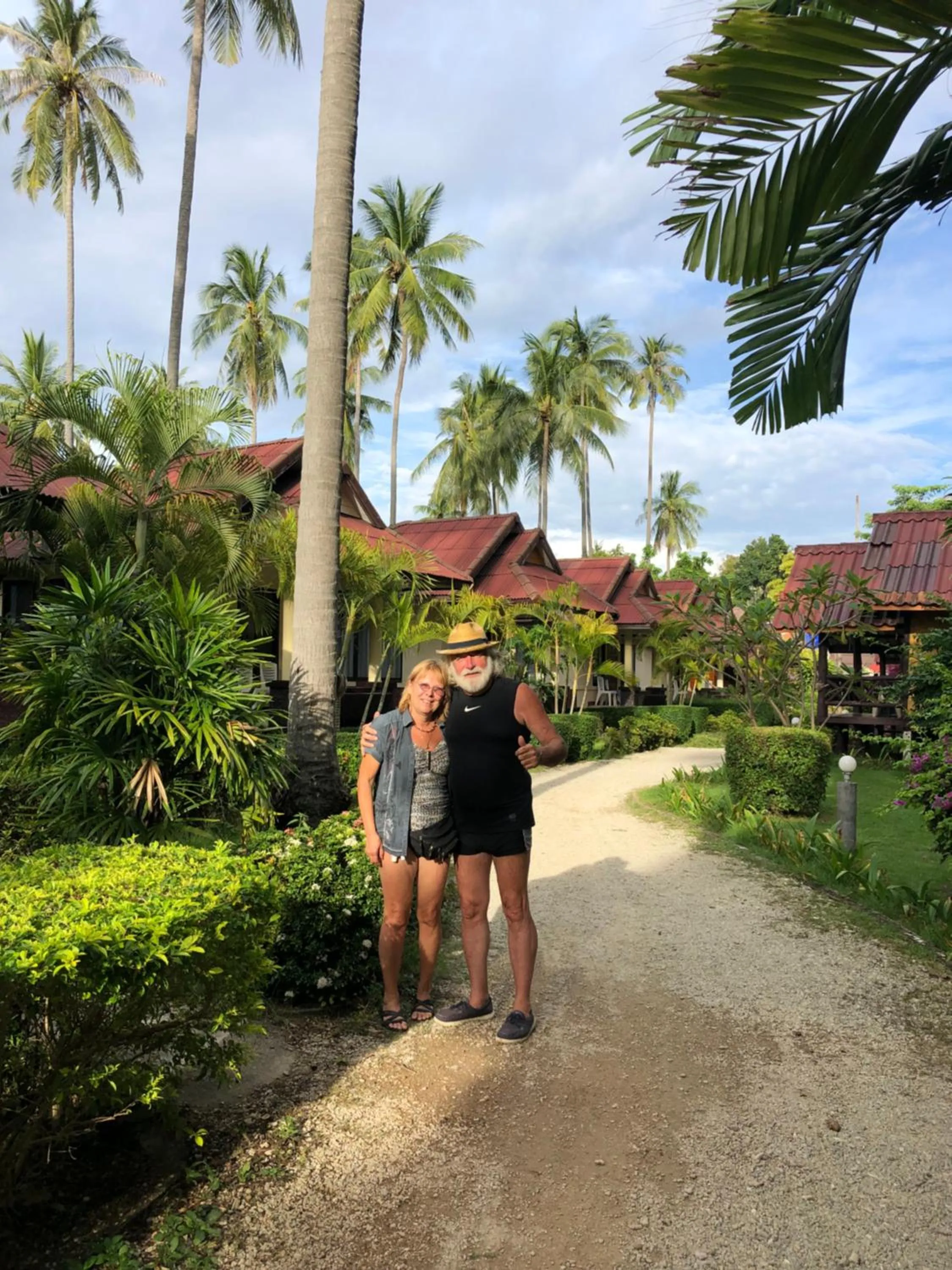 People in Moonwalk Lanta Resort