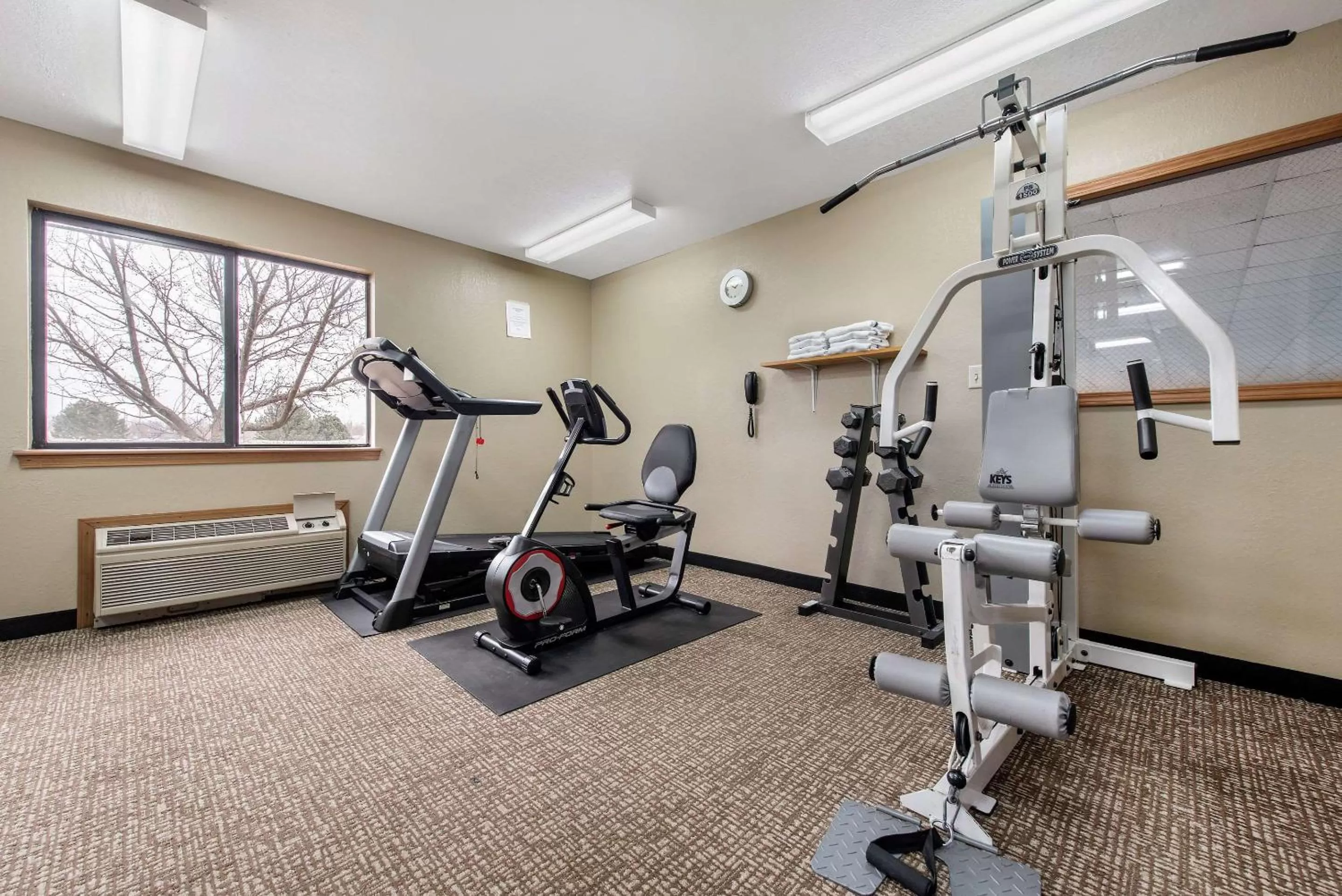 Fitness centre/facilities in Quality Inn & Suites Lebanon I-65