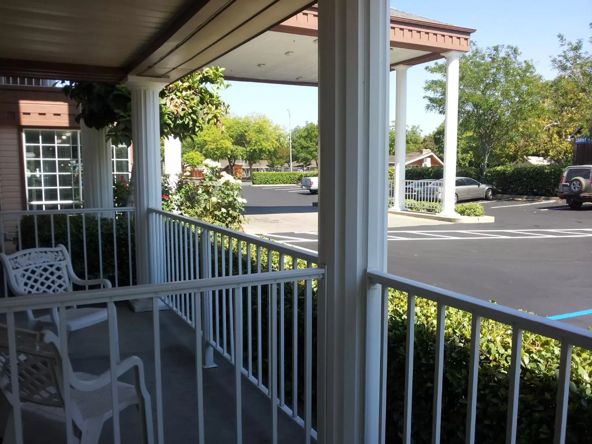 Patio, Balcony/Terrace in Super 8 by Wyndham Oroville